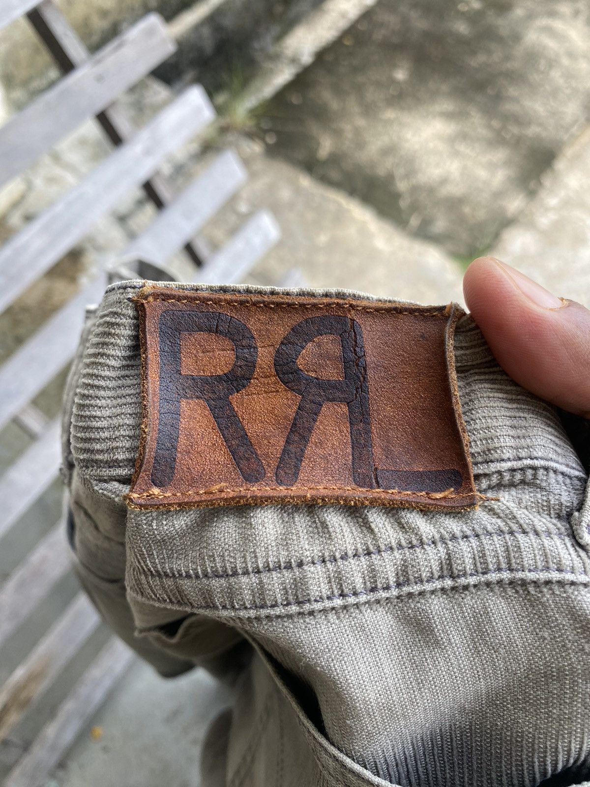 Vintage Vintage Double R Polo Ralph Lauren Corduroy Pants Size US 31 - 13 Thumbnail