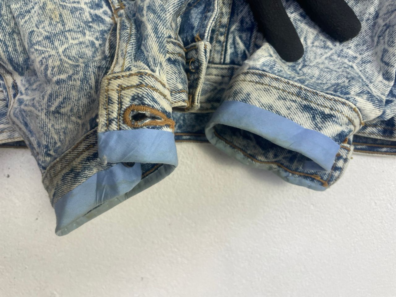 Designer Vintage Valman Denim Jacket Size US L / EU 52-54 / 3 - 7 Thumbnail