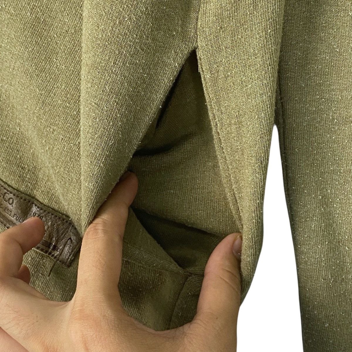 Diesel × Vintage Vintage Diesel.Co Full Zip Hoodie Green Size US L / EU 52-54 / 3 - 6 Thumbnail