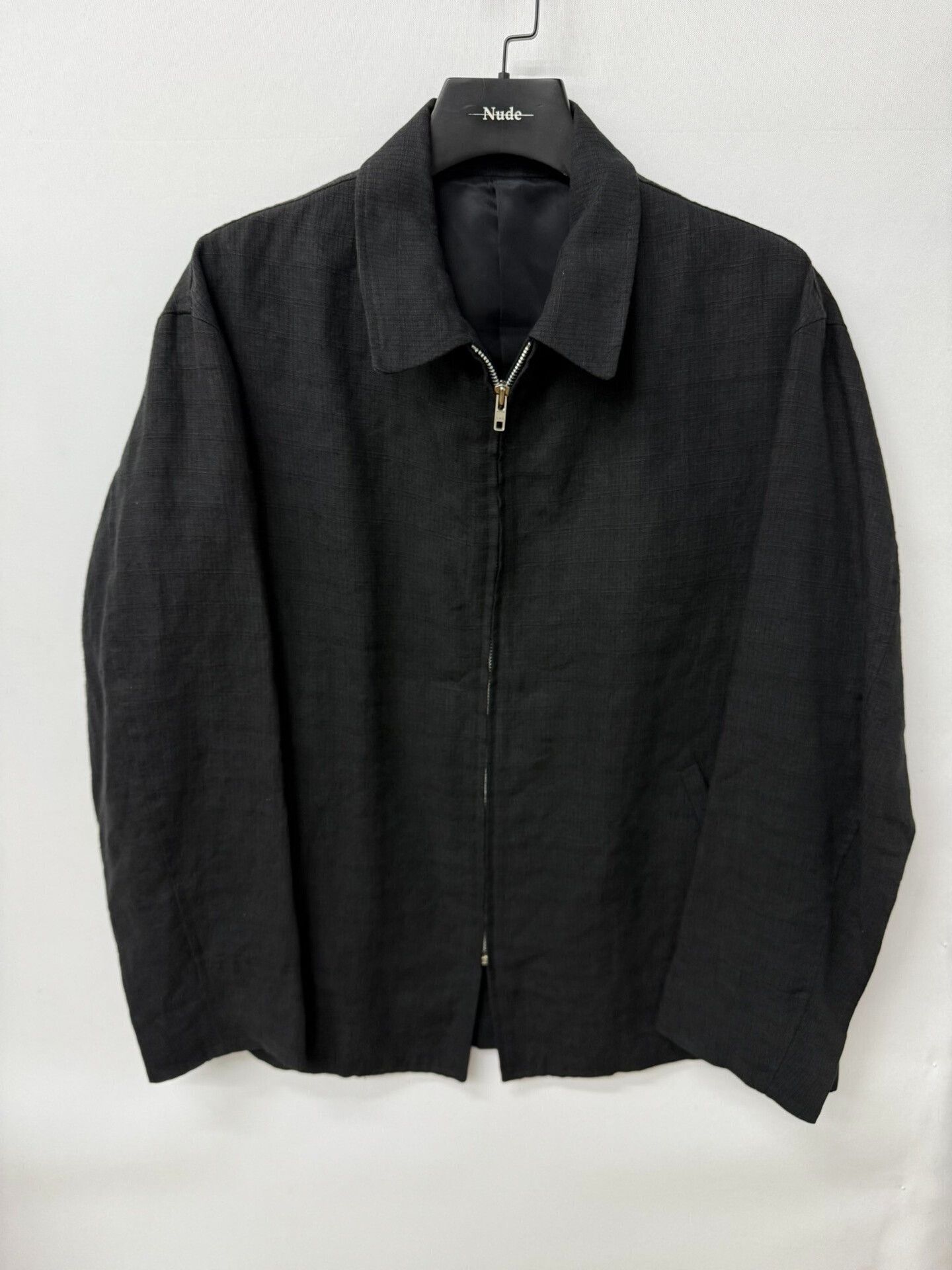 Yohji Yamamoto y's for men linen texture collar jacket Size US XL / EU 56 / 4 - 1 Thumbnail
