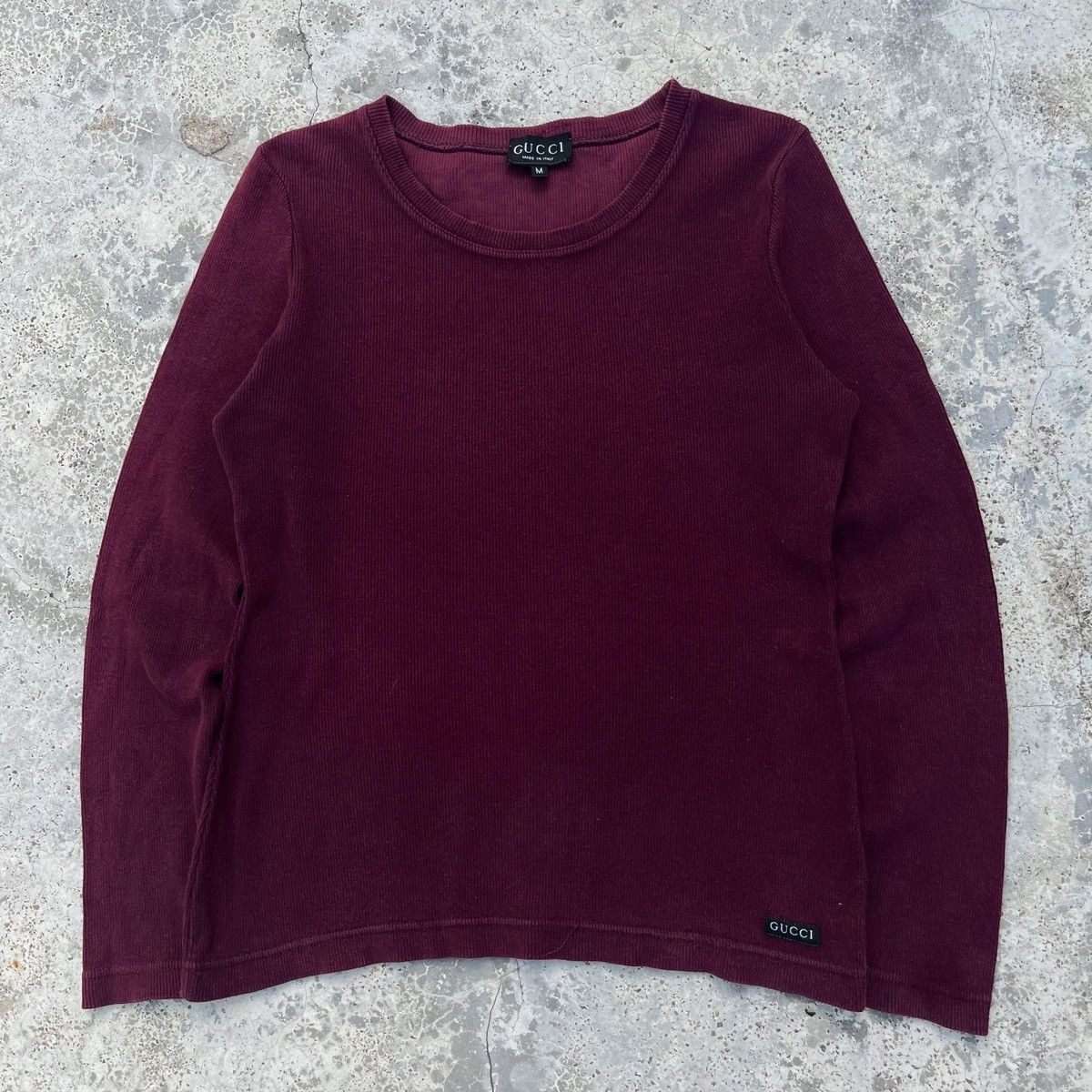 Gucci Gucci Tight Long Sleeve Tee Zamasport For Gucci Size M / US 6-8 / IT 42-44 - 1 Thumbnail