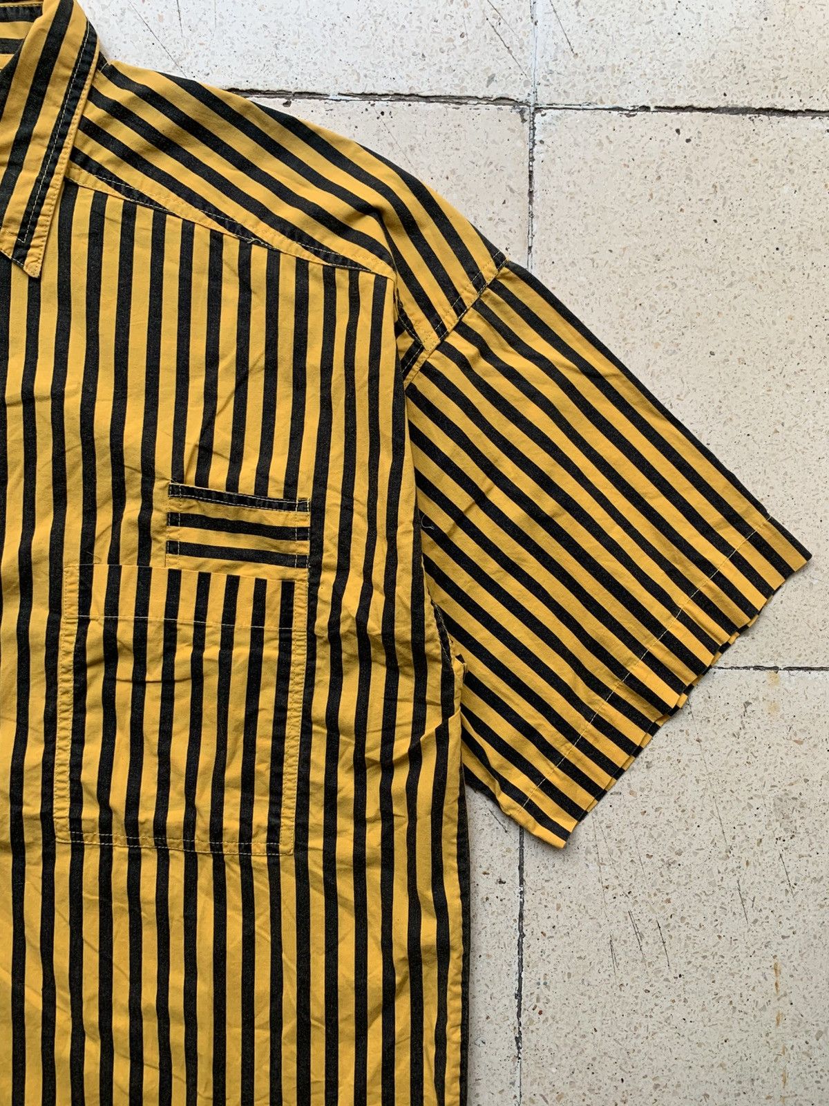 Vintage Vintage Duco striped work shirt Size US M / EU 48-50 / 2 - 3 Thumbnail