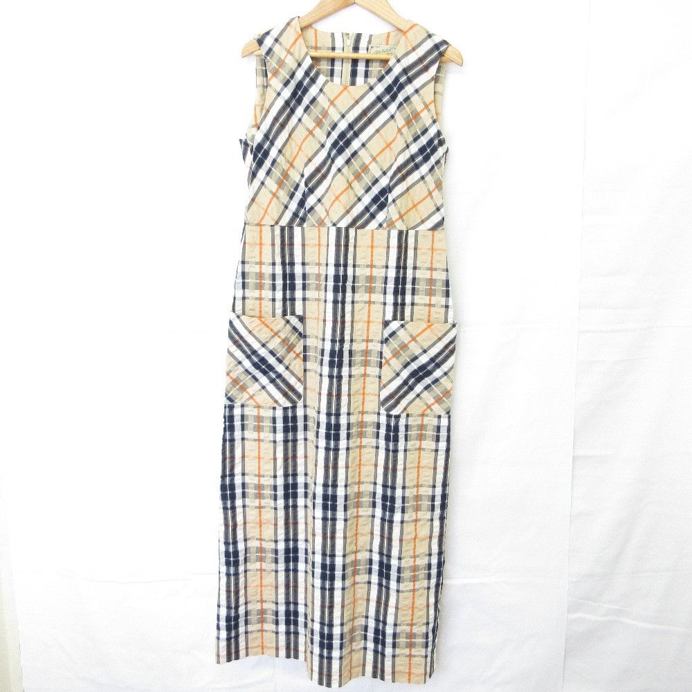 Other Clan Tartan House Check Seersucker Dress Cotton Dresses DUTY FREE for USA