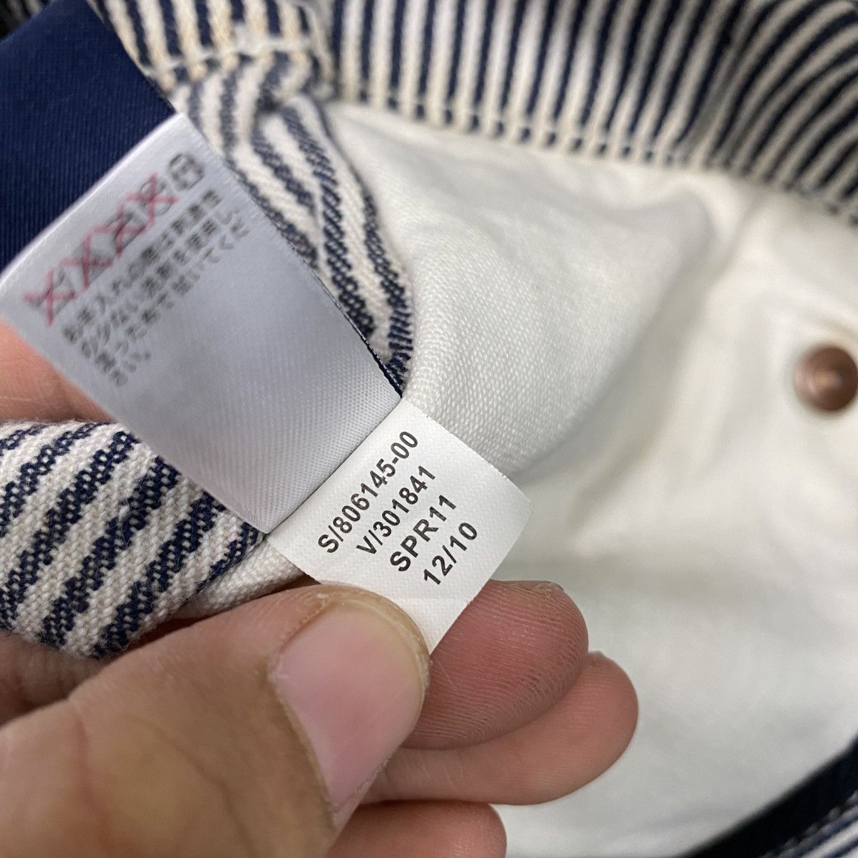 Japanese Brand 📌Vintage Striped Design Chore Bag Gap Hickory Issey Miyake Size ONE SIZE - 19 Thumbnail