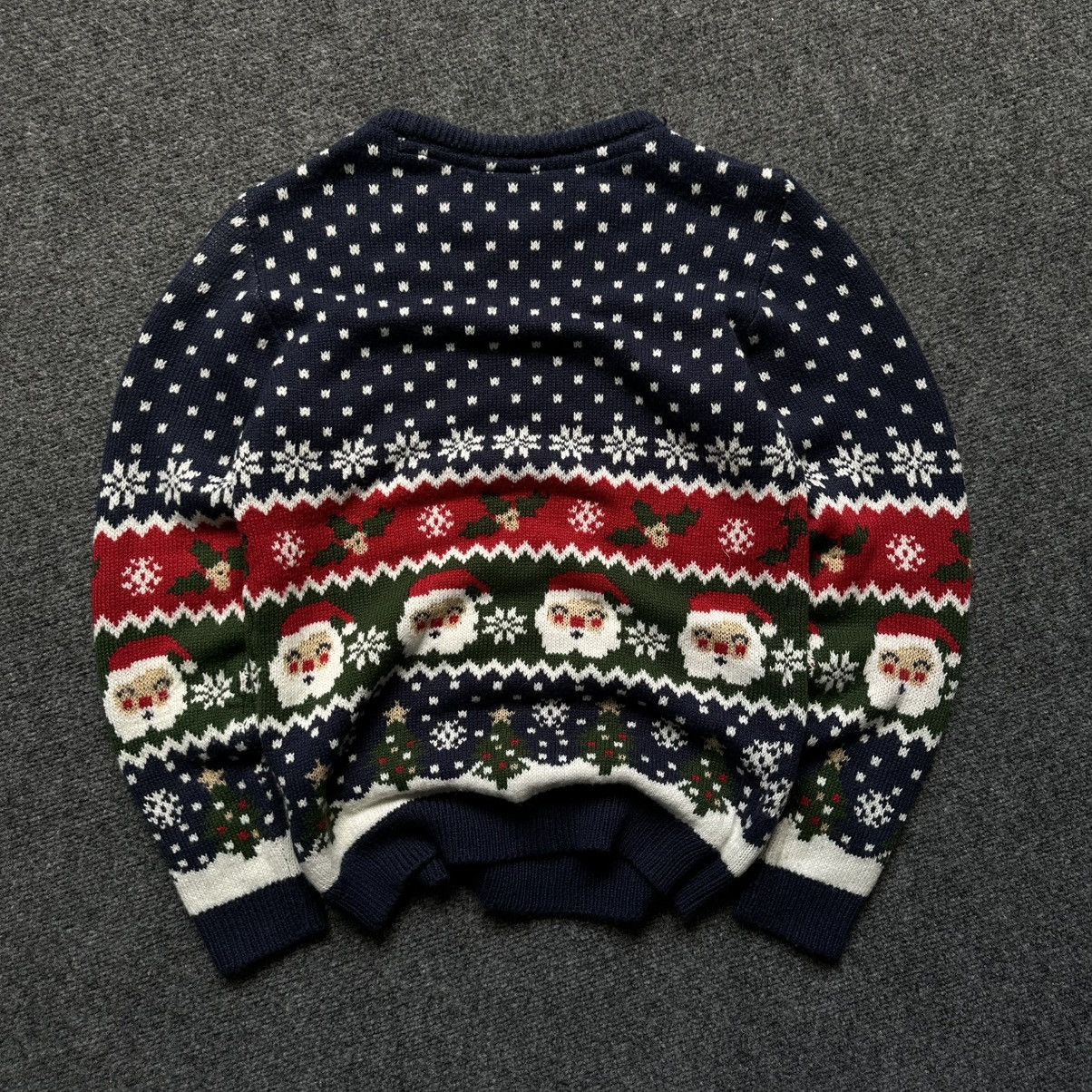 Aran Isles Knitwear VTG Kids Man Lily & Dan 11-12 Years Knit Wool Sweater Y2K Size US XXS / EU 40 - 6 Thumbnail
