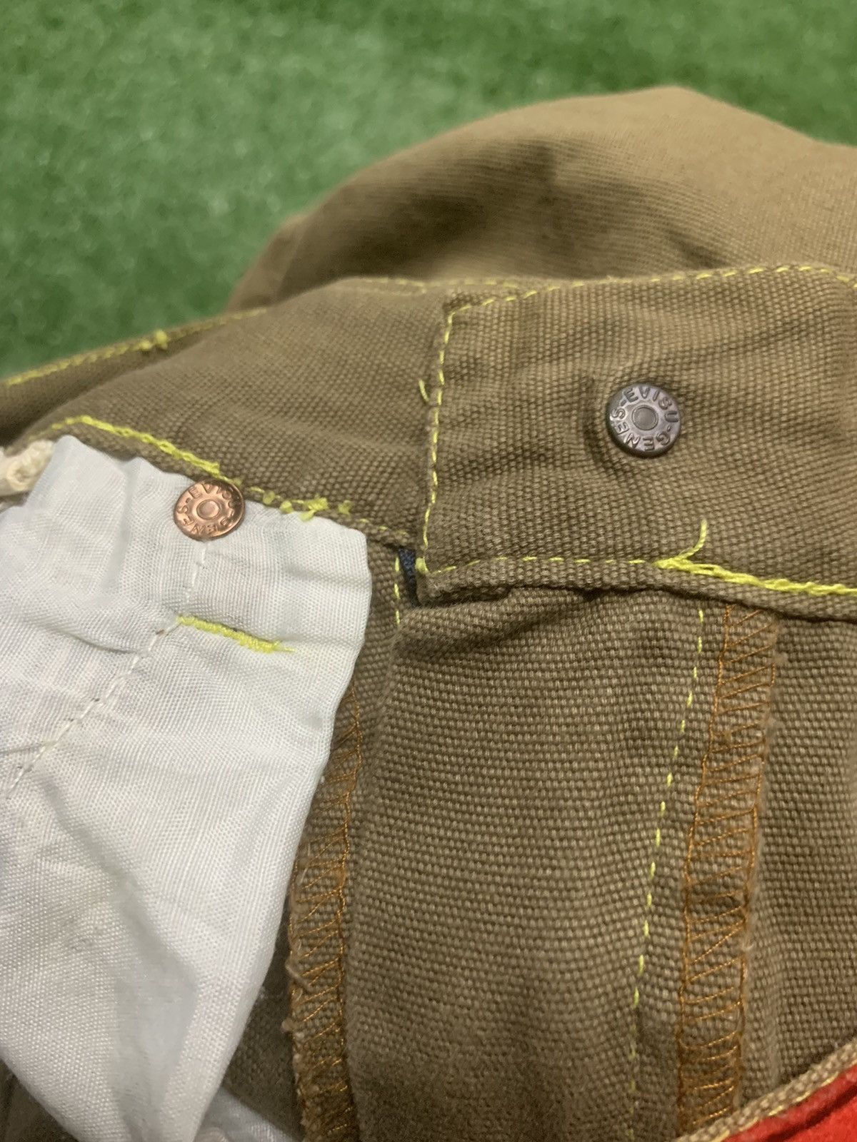 Japanese Brand EVISU HIKORY MULTIPOKET Pants Size US 30 / EU 46 - 16 Thumbnail