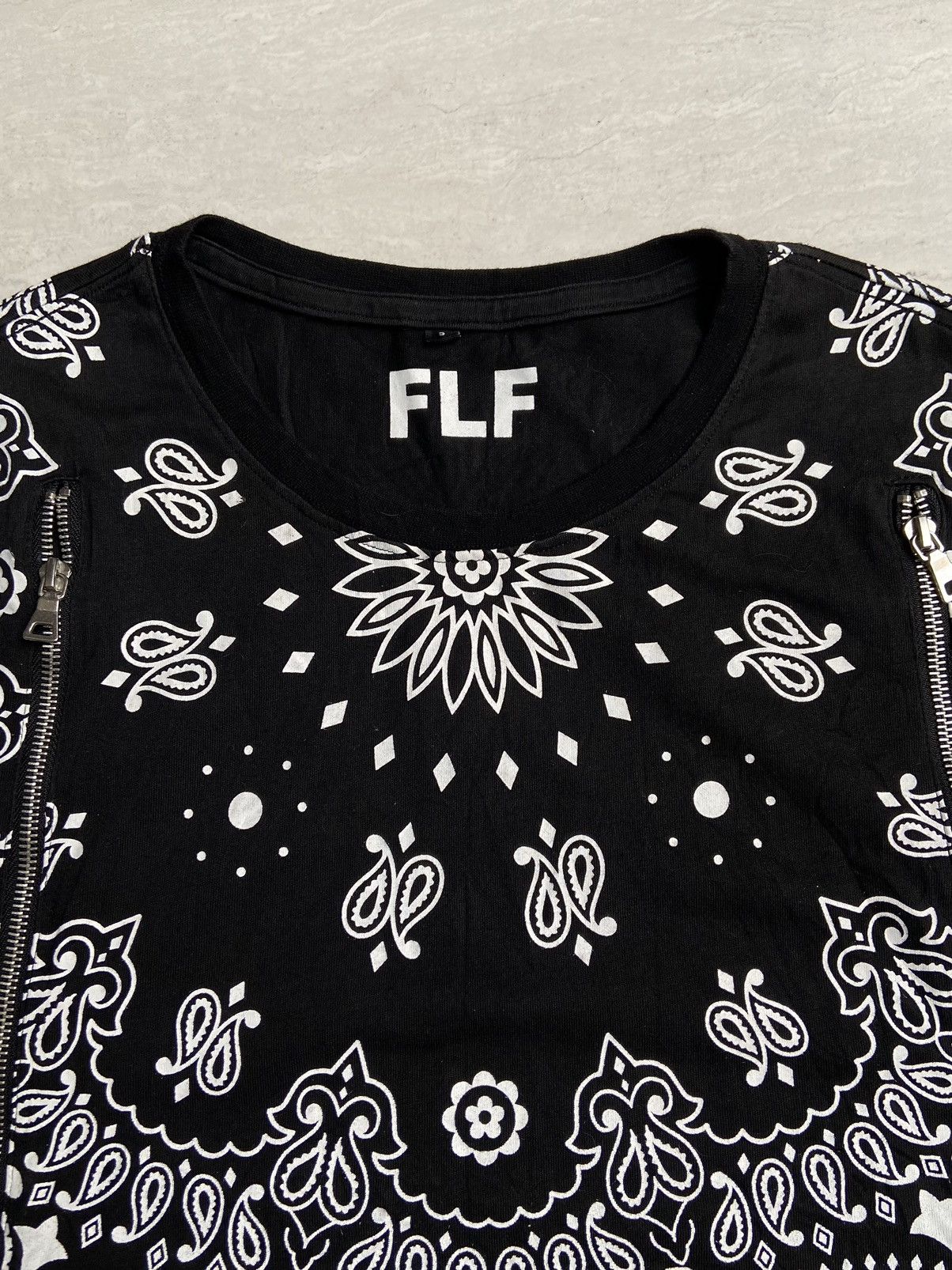 Japanese Brand FLF FOUR LIFE NYC T-shirt Size US M / EU 48-50 / 2 - 11 Thumbnail