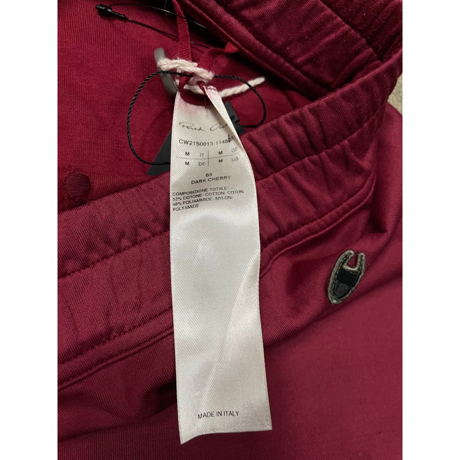 Rick Owens Rick Owen Champion Shorts Red Medium Size US 34 / EU 50 - 4 Thumbnail
