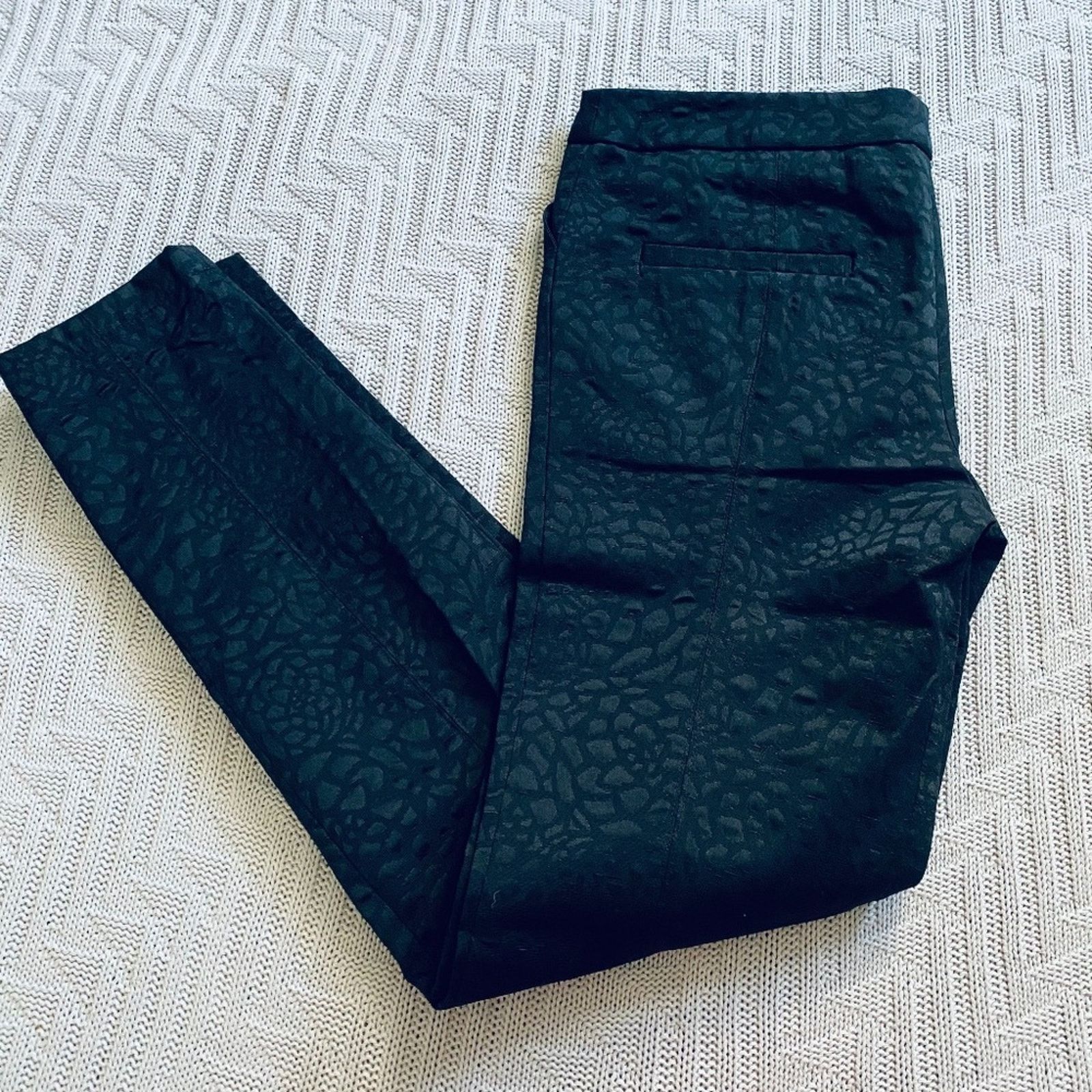 Vintage Vintage Jack Henry black giraffe print pants Size 28" / US 6 / IT 42 - 1 Thumbnail