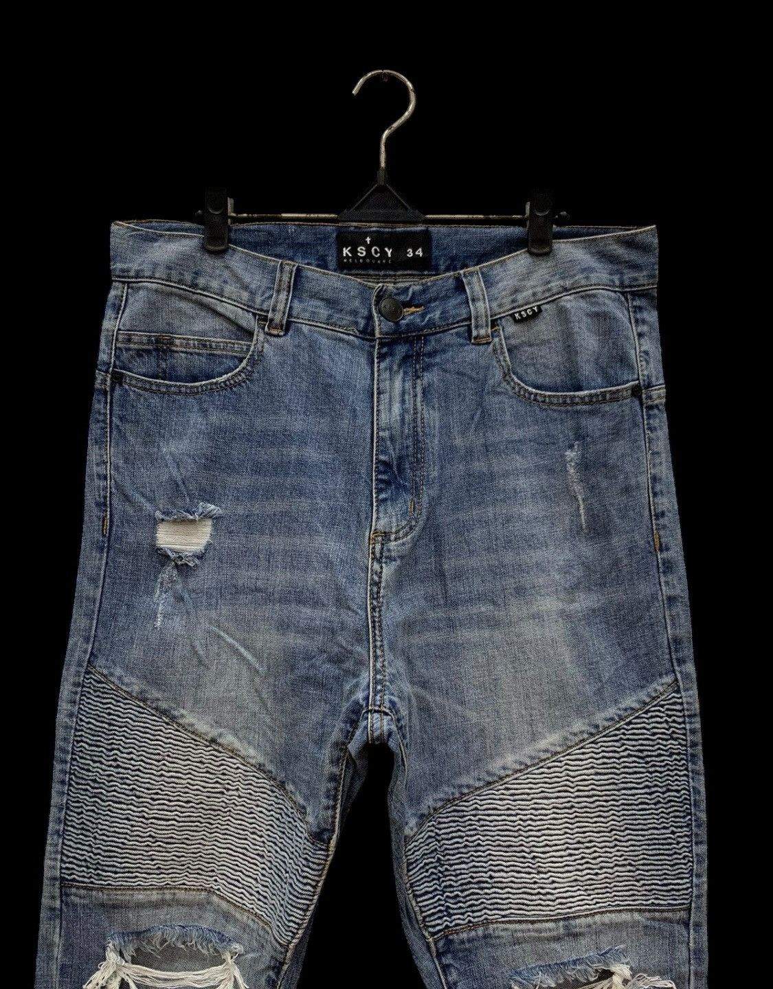 Japanese Brand × Vintage Japanese KSCY Melbourne denim jeans Size US 34 / EU 50 - 2 Thumbnail