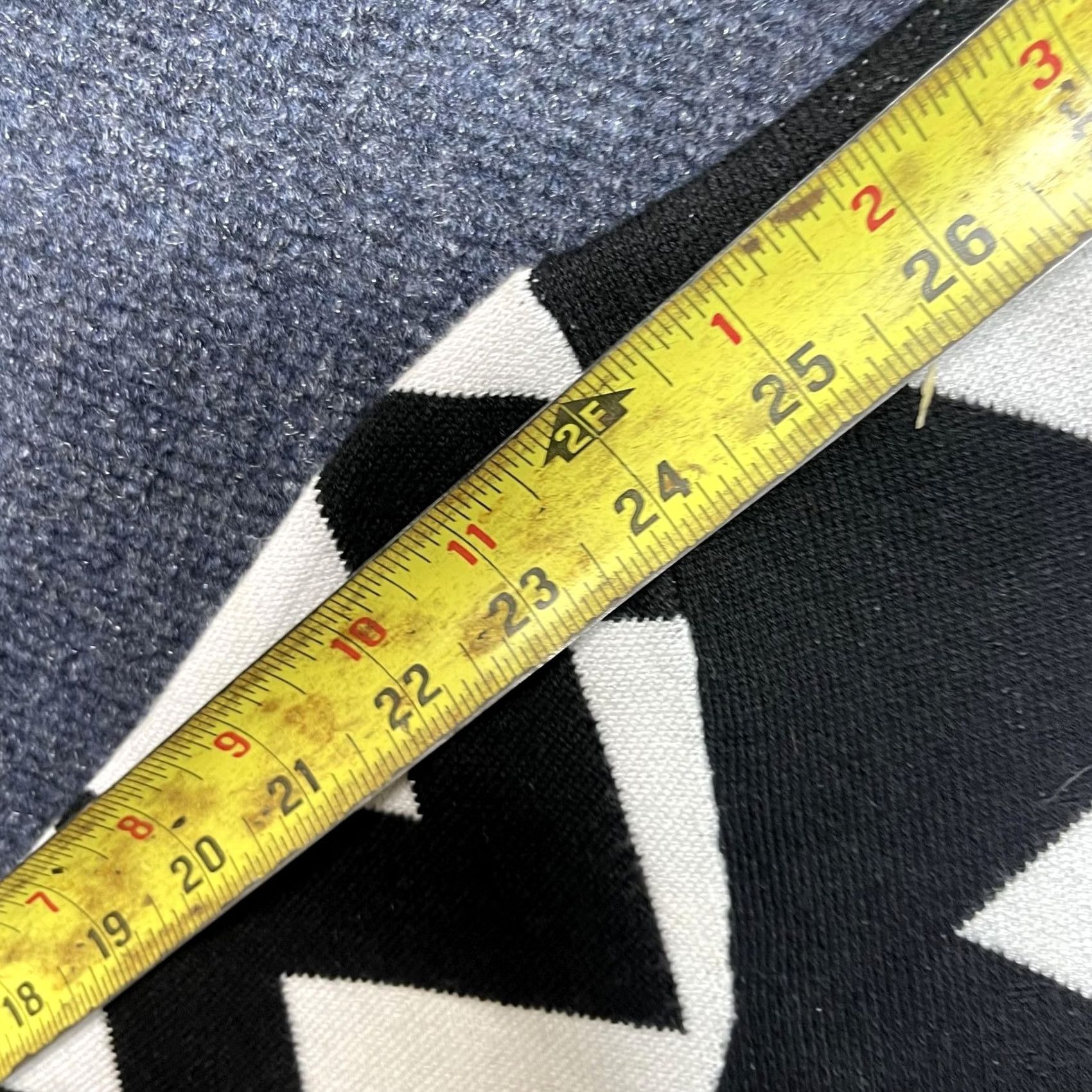 Vintage Investments Woman Sweater Womens 2X Black Geometric Mock Neck Knit Pullover Size XXL / US 16-18 / IT 52-54 - 7 Thumbnail