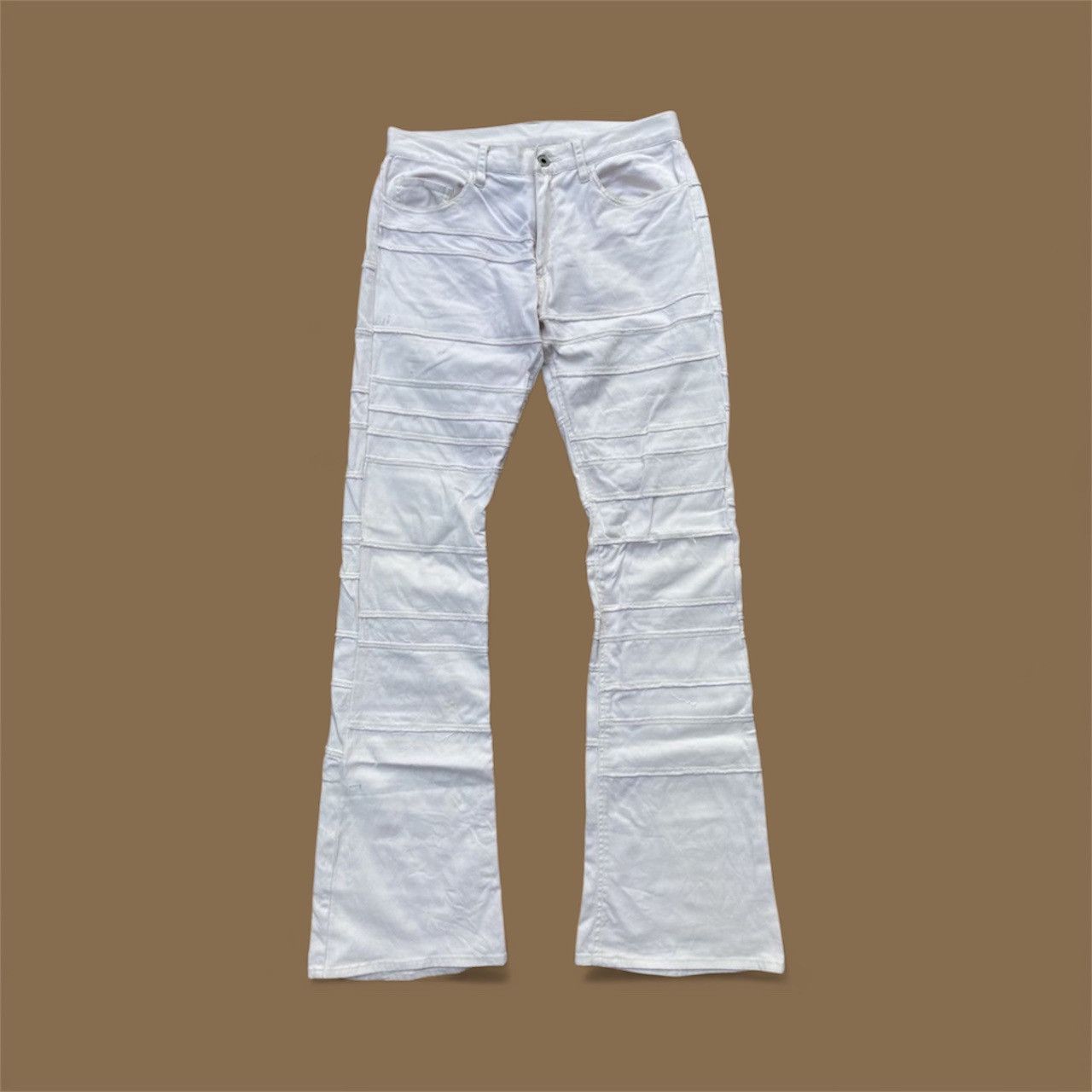 Japanese Brand Rupert Edge Japan Brand Hagi Flare Denim Jeans Size US 30 / EU 46 - 1 Thumbnail