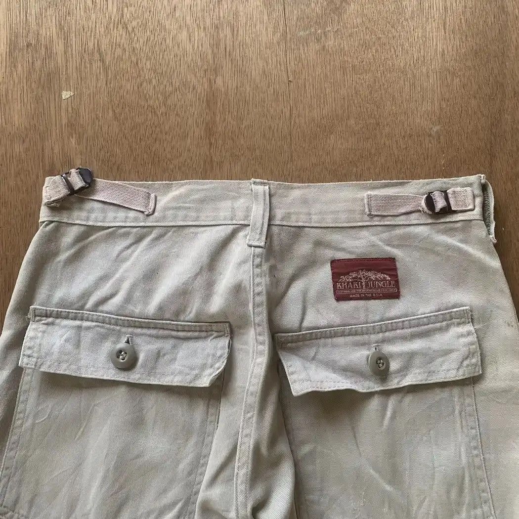 Le Grande Bleu (L.G.B.) KHAKI JUNGLE TROUSERS UTILITY TALON TACTICAL CARGO PANTS Size US 27 - 14 Thumbnail