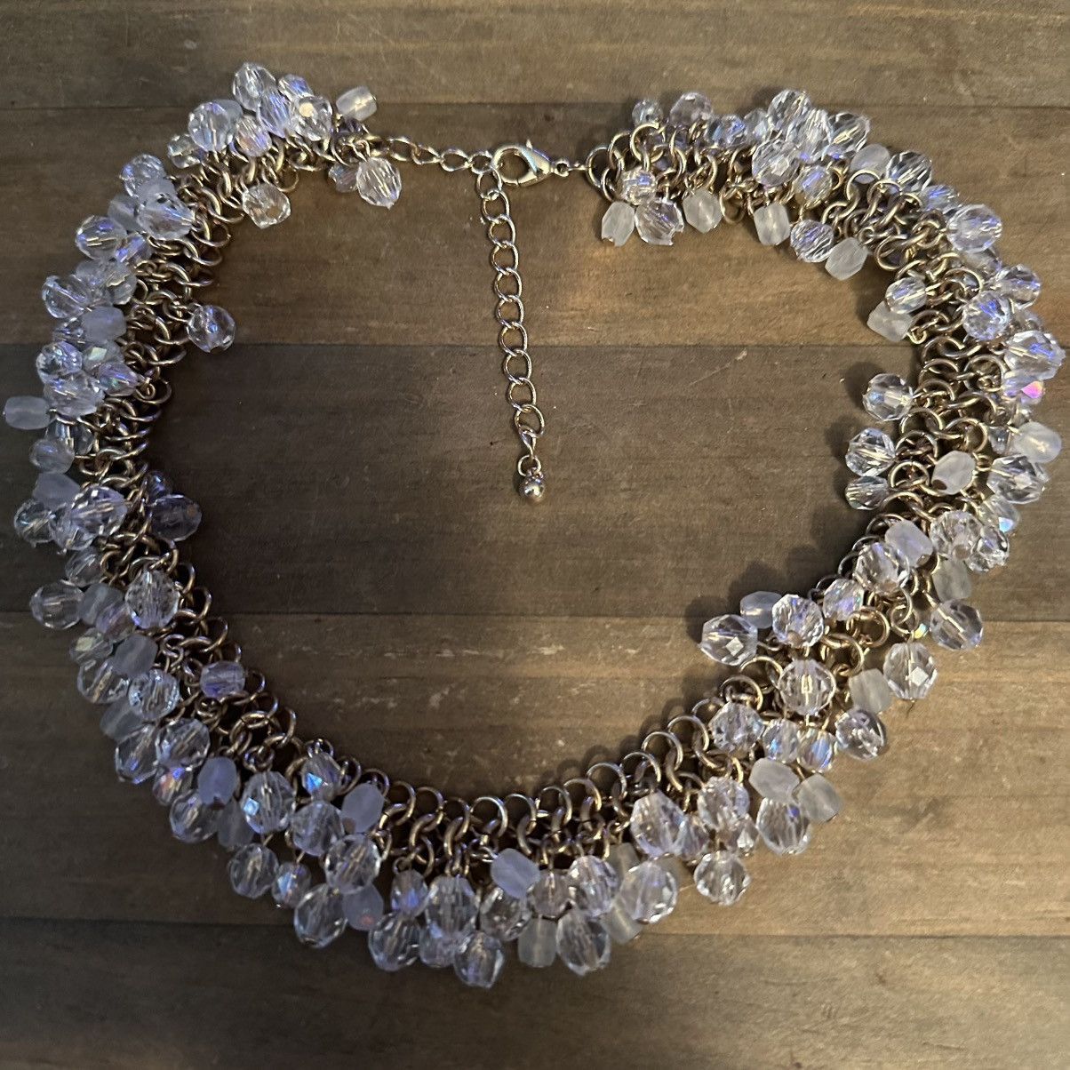 Other Clear cluster bead shaker necklace Size ONE SIZE - 2 Thumbnail