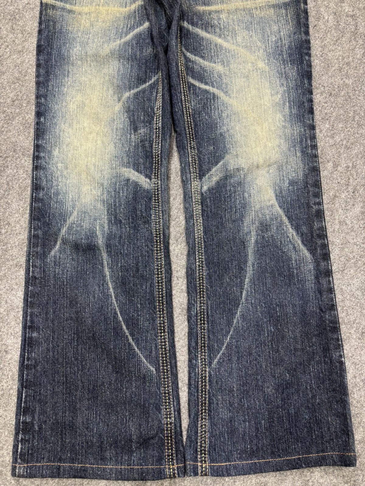 Edwin 💥Vintage Flare💥Edwin Sick Blue Stone Wash Flare Denim F645 Size US 28 / EU 44 - 7 Thumbnail