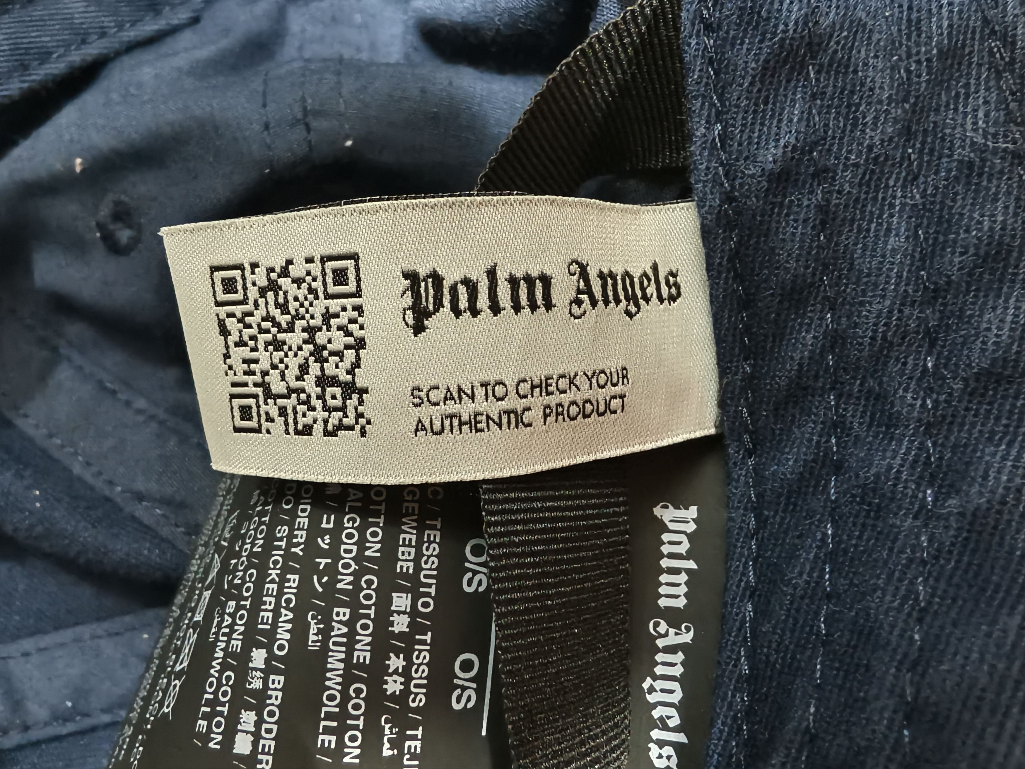 Palm Angels Palm Angels Classic Logo Embroidered Baseball Cap Size ONE SIZE - 5 Thumbnail
