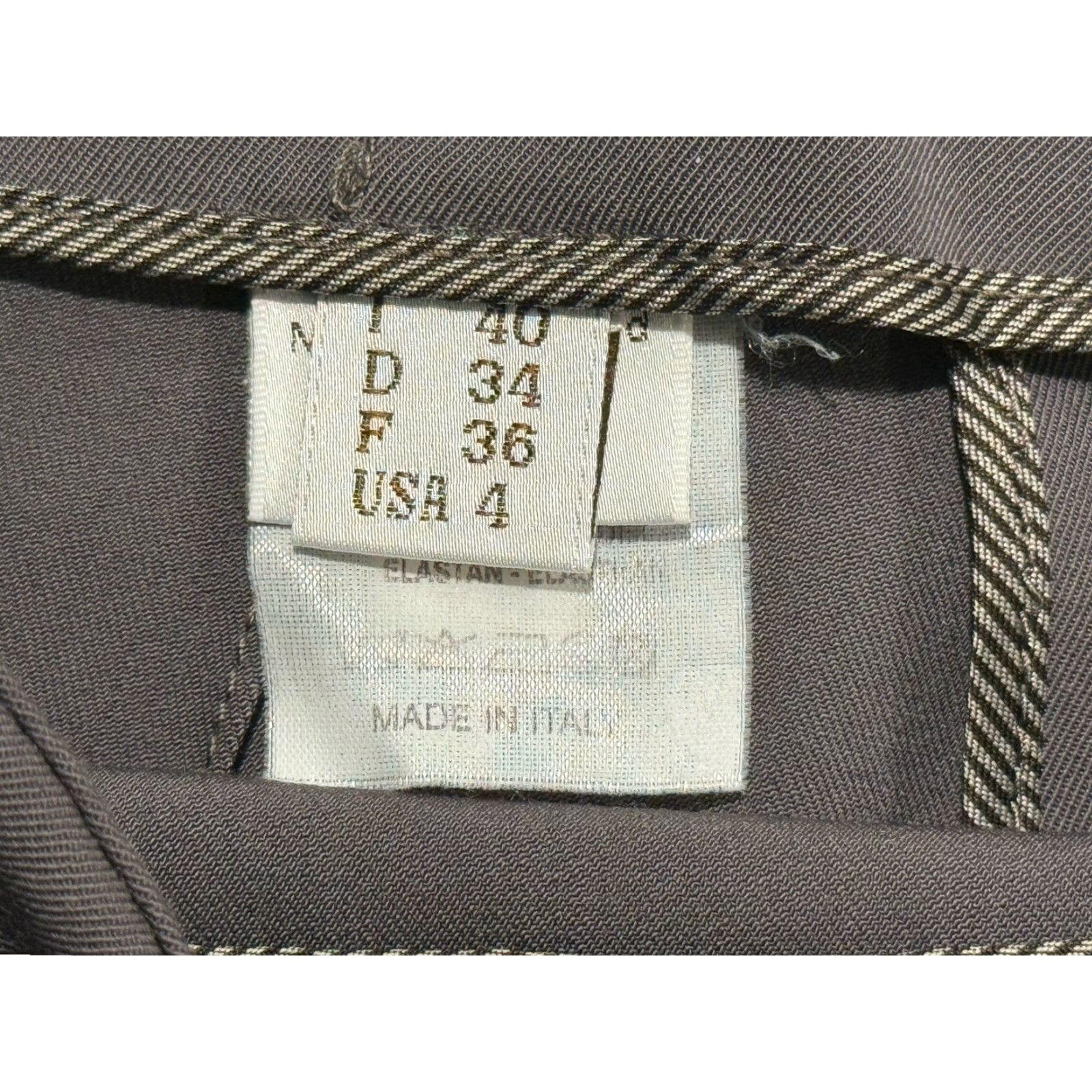 Brunello Cucinelli Brunello Cucinelli Wool Blend Gray Women’s Pants Sz 4, 26x26.5 Size 27" / US 4 / IT 40 - 6 Thumbnail