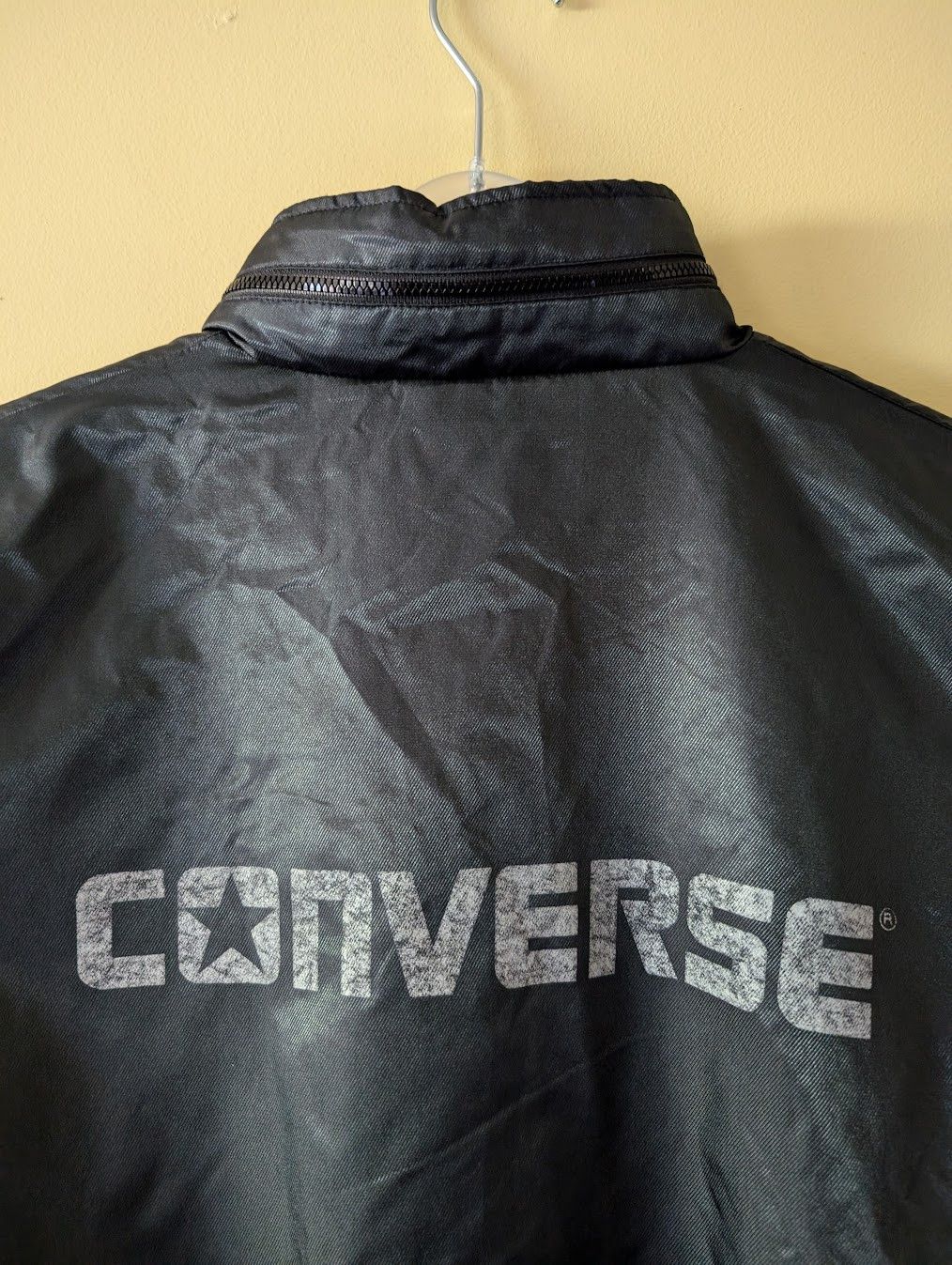 Converse × Vintage Vintage 90's Converse RARE React Promo Nylon Jacket Size US M / EU 48-50 / 2 - 6 Thumbnail
