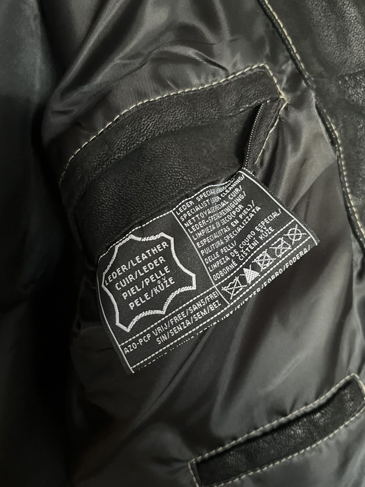 Other Leather jacket black M size Size US M / EU 48-50 / 2 - 5 Thumbnail