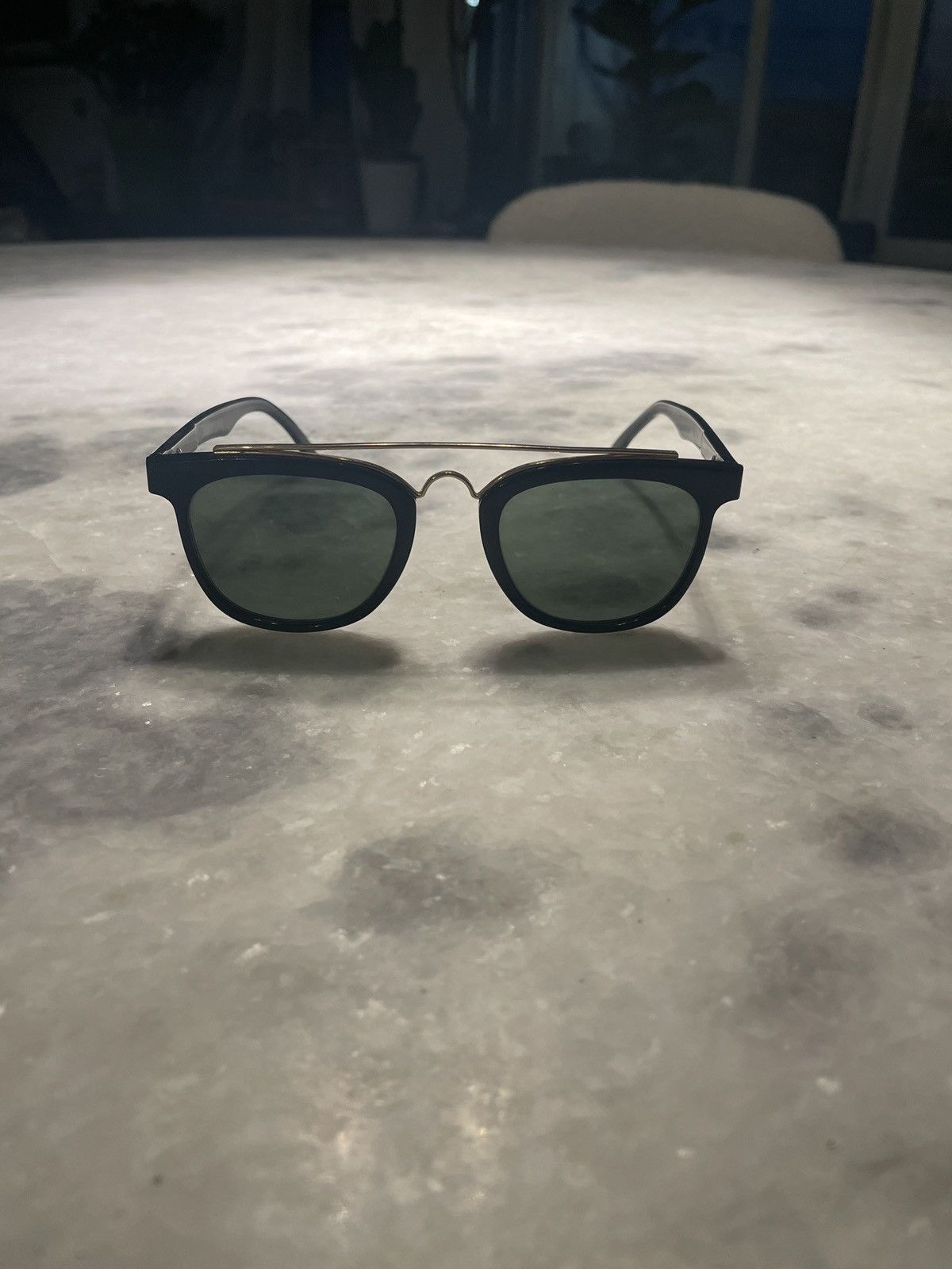 RayBan × Vintage Black vintage Gatsby Rayban Sunglasses Size ONE SIZE - 2 Thumbnail