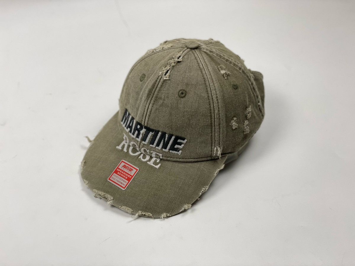 Martine Rose Martine Rose Distressed Cap Size ONE SIZE - 5 Thumbnail