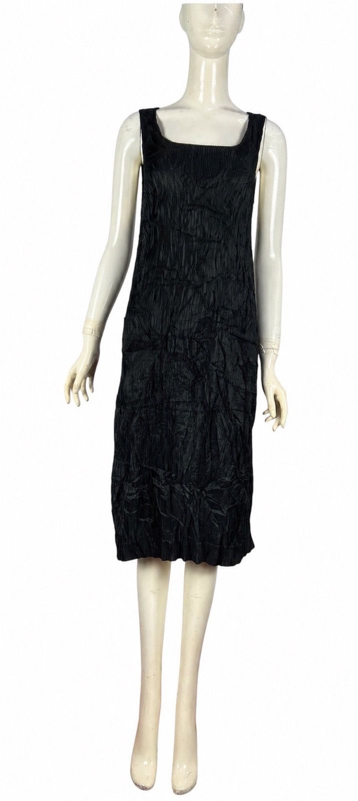 Vintage IM Product Issey Miyake Pleated Open Back Dress