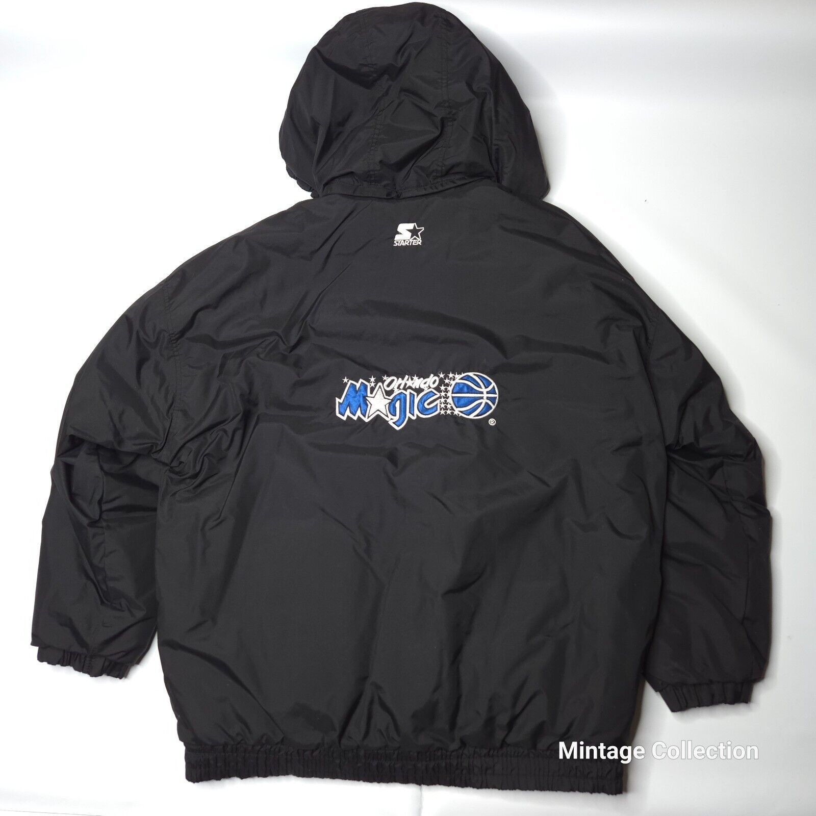 Starter VINTAGE STARTER NBA ORLANDO MAGIC HOODED INSULATED JACKET L Size US L / EU 52-54 / 3 - 11 Thumbnail