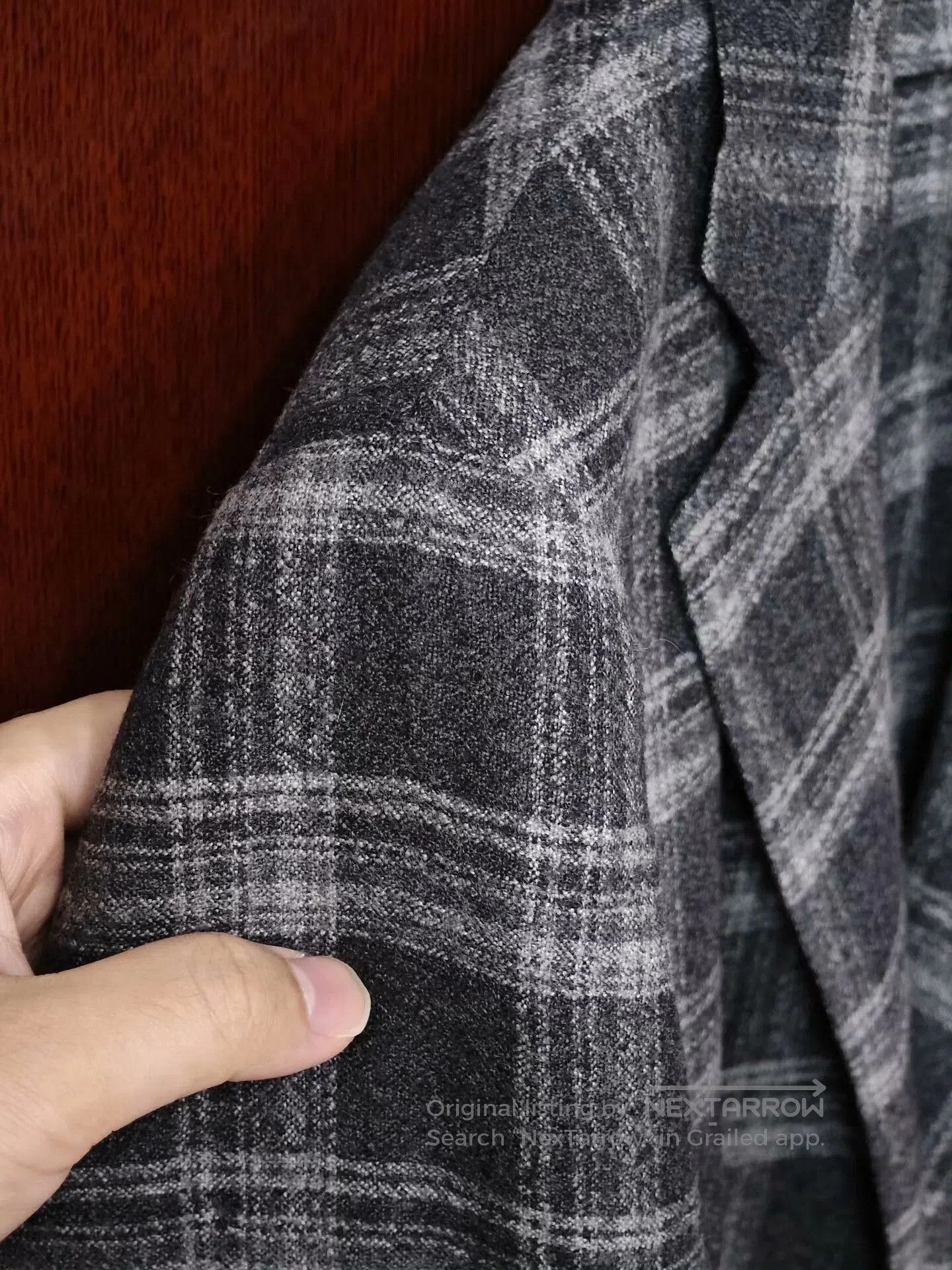 Japanese Brand Casual Gray Wool Blazer. Size US S / EU 44-46 / 1 - 3 Thumbnail