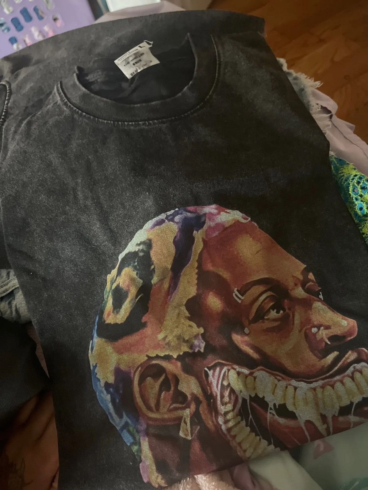 Vintage Streetwear Dennis Rodman Graphic Tee T-Shirt Size US L / EU 52-54 / 3 - 10 Thumbnail