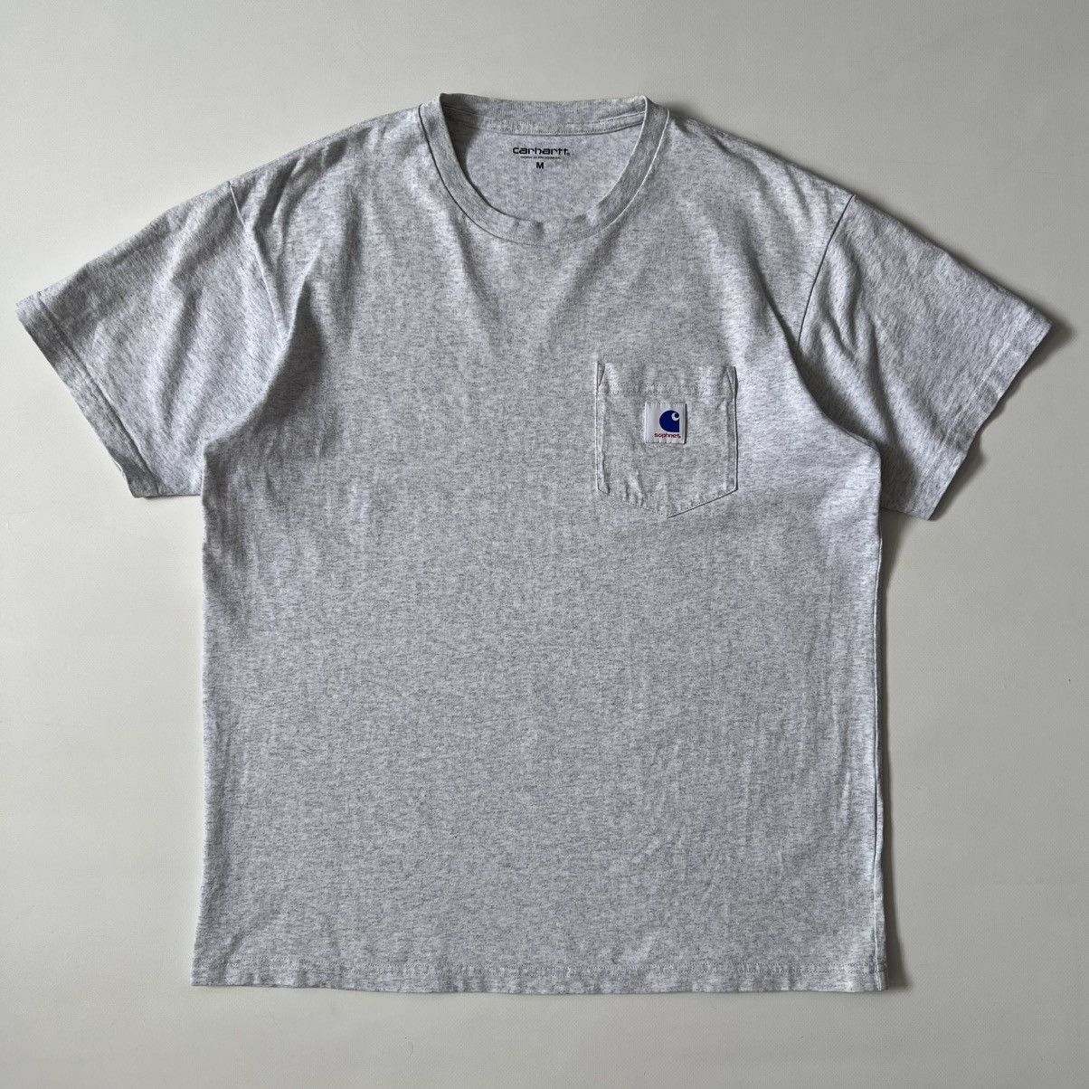 Carhartt Carhratt x Sophnet light grey pocket tee Size US M / EU 48-50 / 2 - 1 Thumbnail