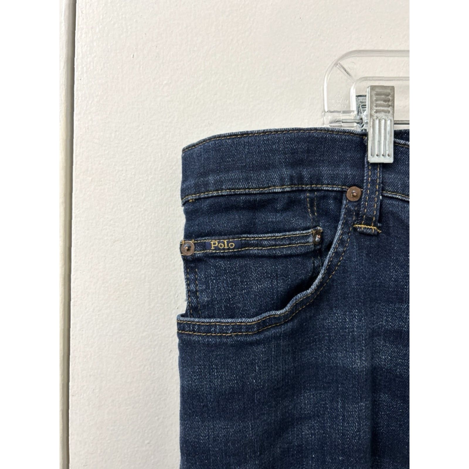 Polo Ralph Lauren VINTAGE Polo Ralph Lauren Jeans Mens 42x32 Blue Hampton Relaxed Straight Denim Size US XL / EU 56 / 4 - 4 Thumbnail