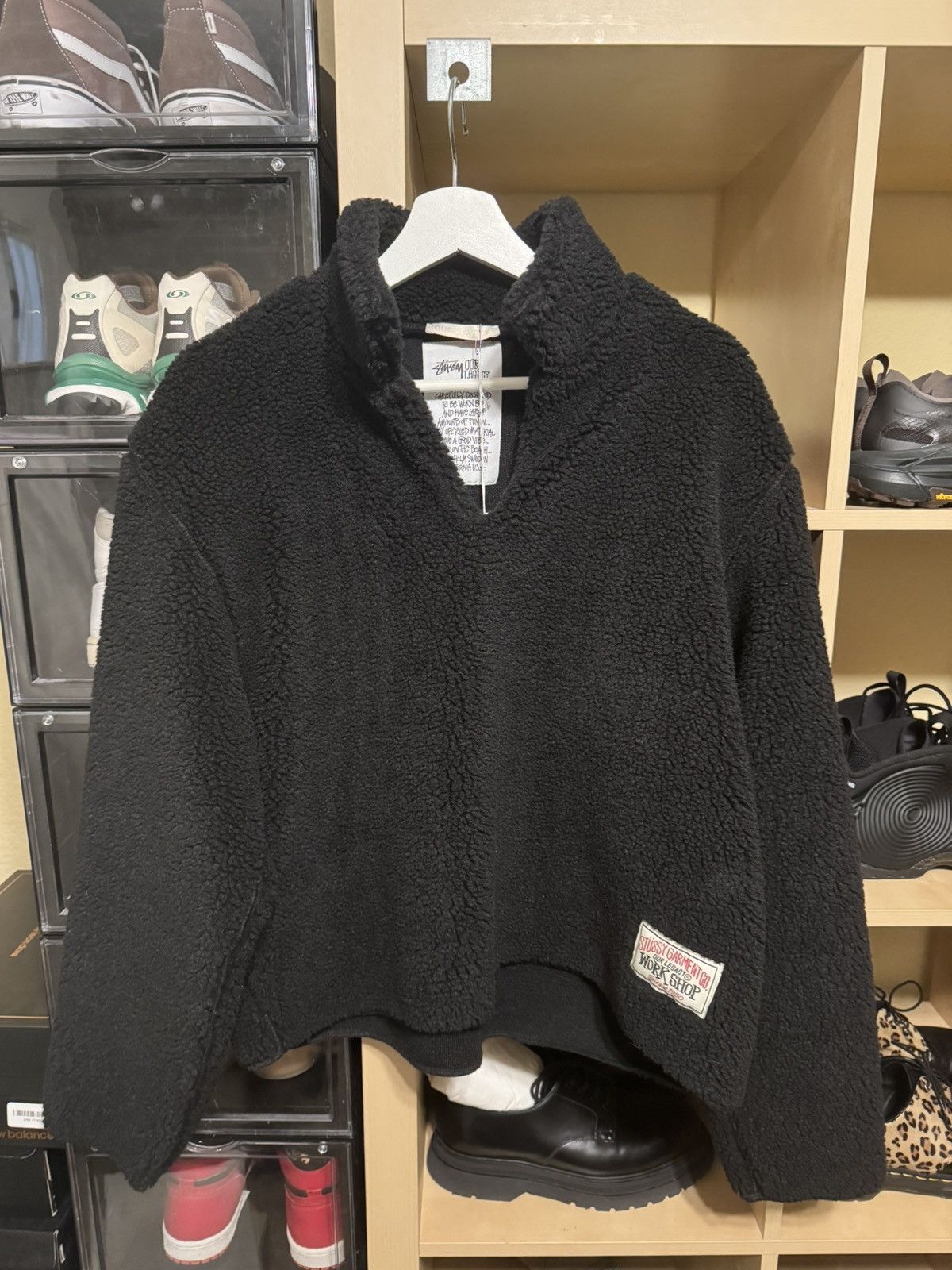 Our Legacy - Runner Sweat Black Recycled Wool