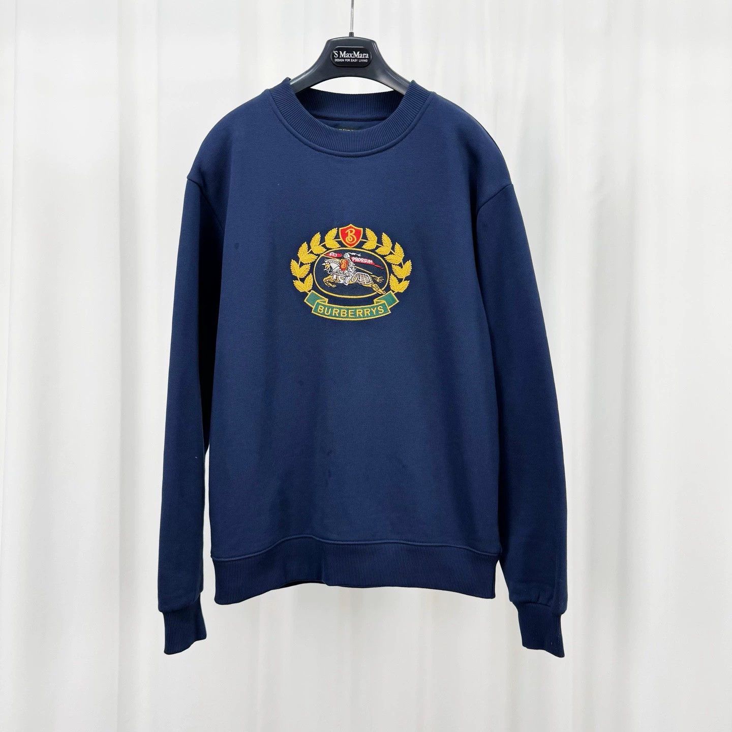 Burberry Embroidered Knight Letter Sweatshirt