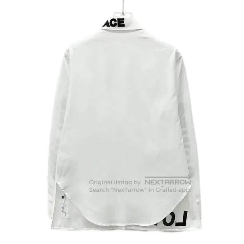 Versace Versace White Cotton Long Sleeve Men's Shirt . Size US M / EU 48-50 / 2 - 2 Thumbnail