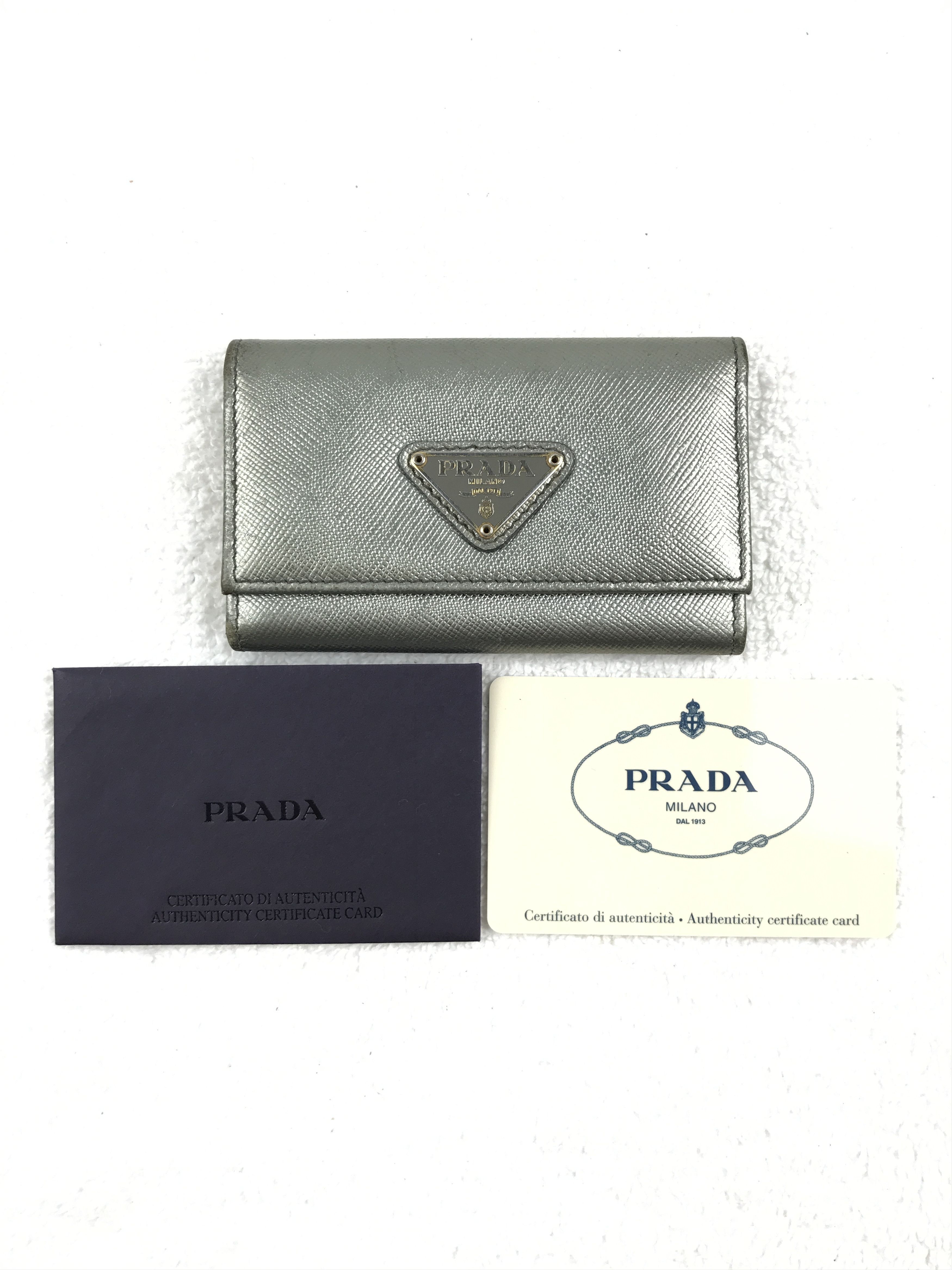 Prada × Vintage Vintage Prada Key Case with box Size ONE SIZE - 14 Thumbnail