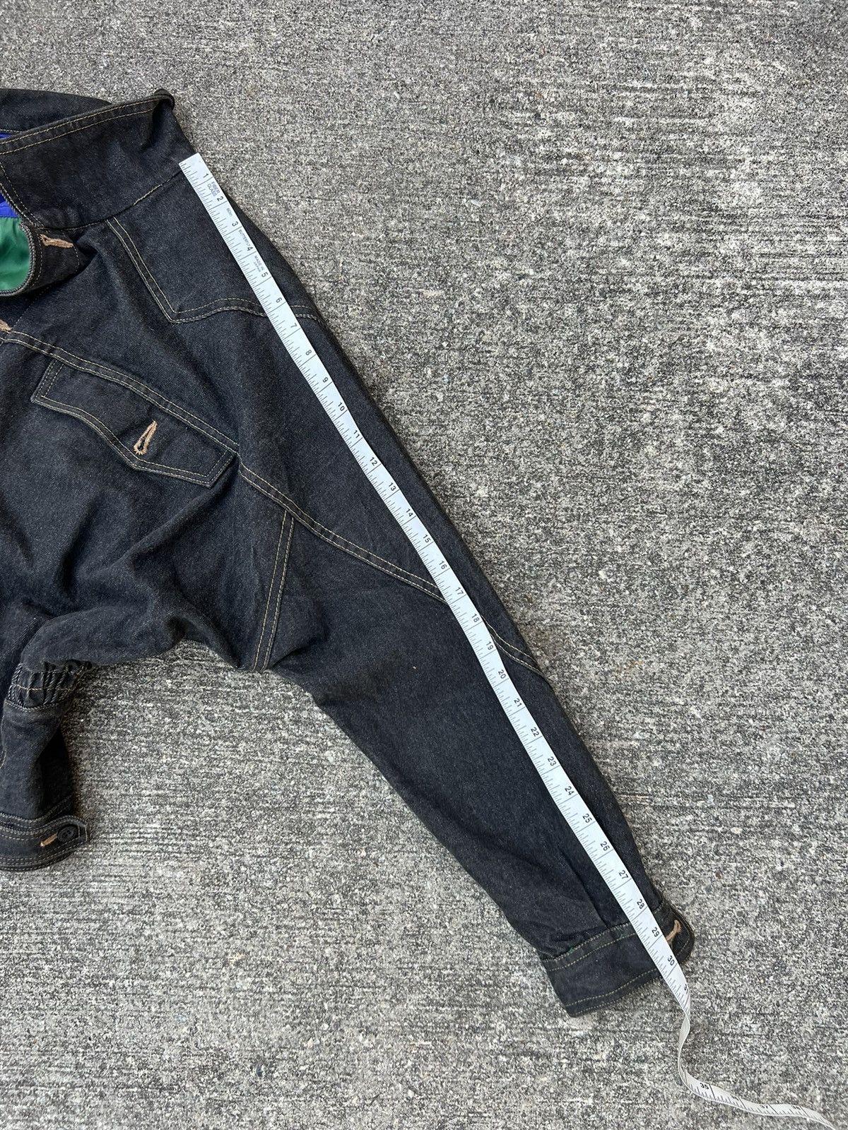Marithe + Francois Girbaud × Vintage Vintage 90s MFG Reversible Denim Trucker Jacket Size US M / EU 48-50 / 2 - 6 Thumbnail