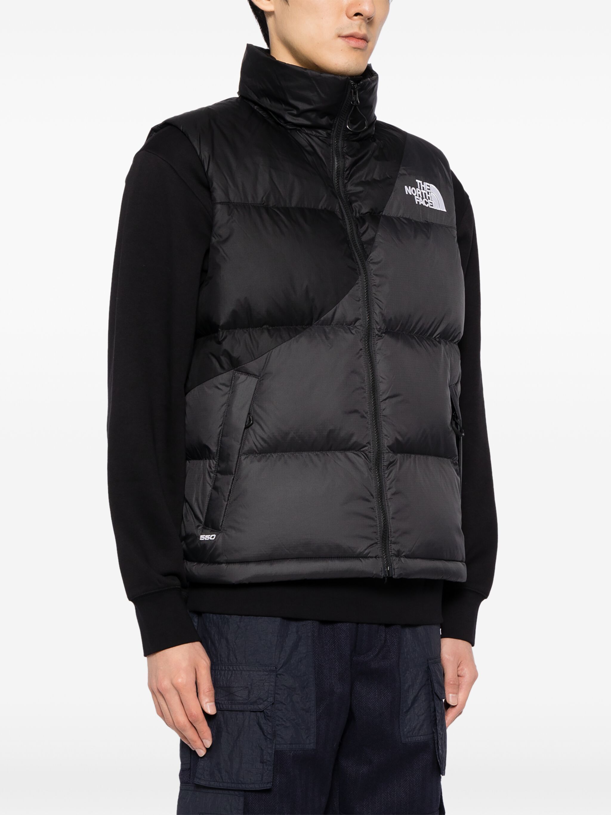 The North Face o1s22i1n1124 Nylon Ripstop Vest in Grey Black Size US S / EU 44-46 / 1 - 3 Thumbnail