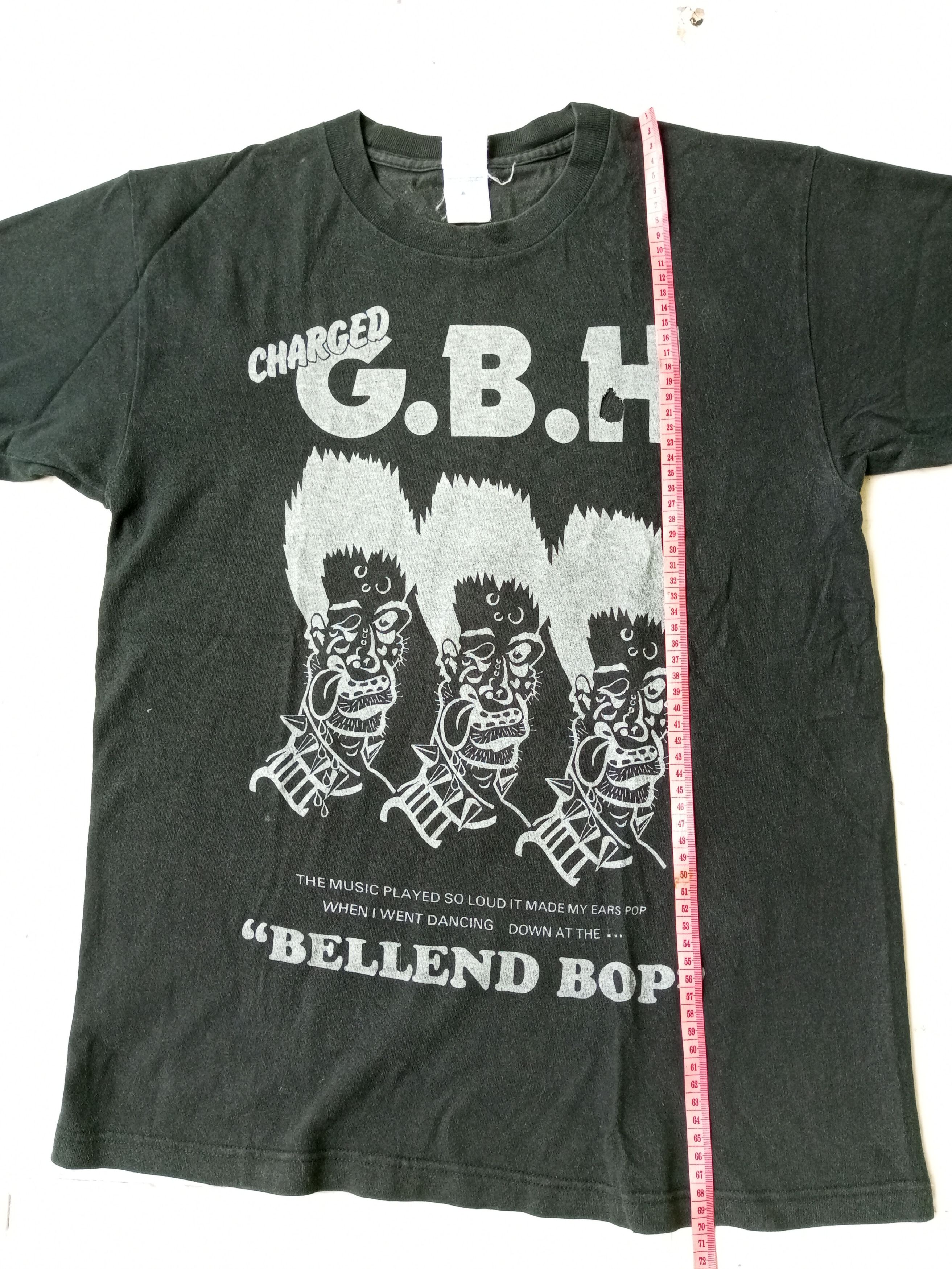 Band Tees GBH punkrock tee Japan production Size US M / EU 48-50 / 2 - 12 Thumbnail