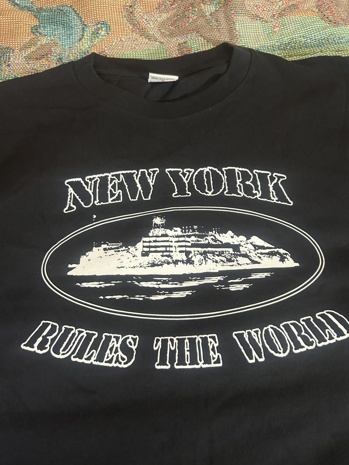 Corteiz Corteiz OG Island Tee Black/ Yellow XL Brand New