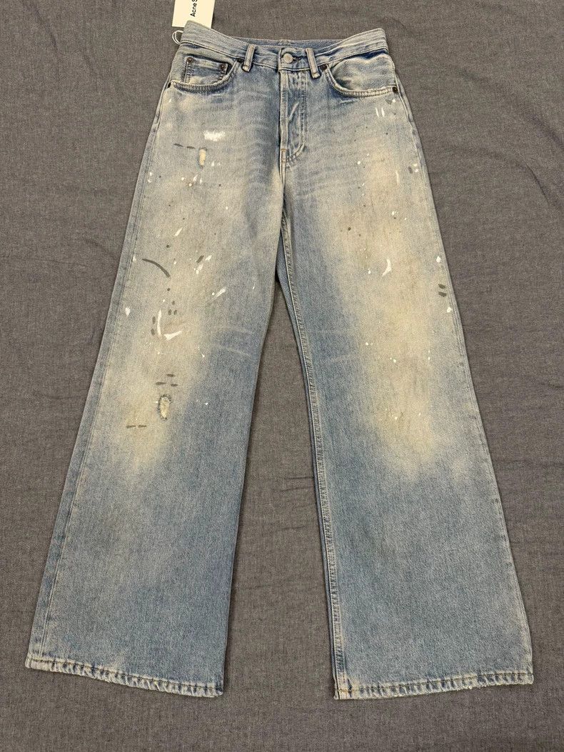 Acne Studios Acne Studios Blue splashed ink jeans Size 24" / US 00 / IT 34 - 3 Thumbnail