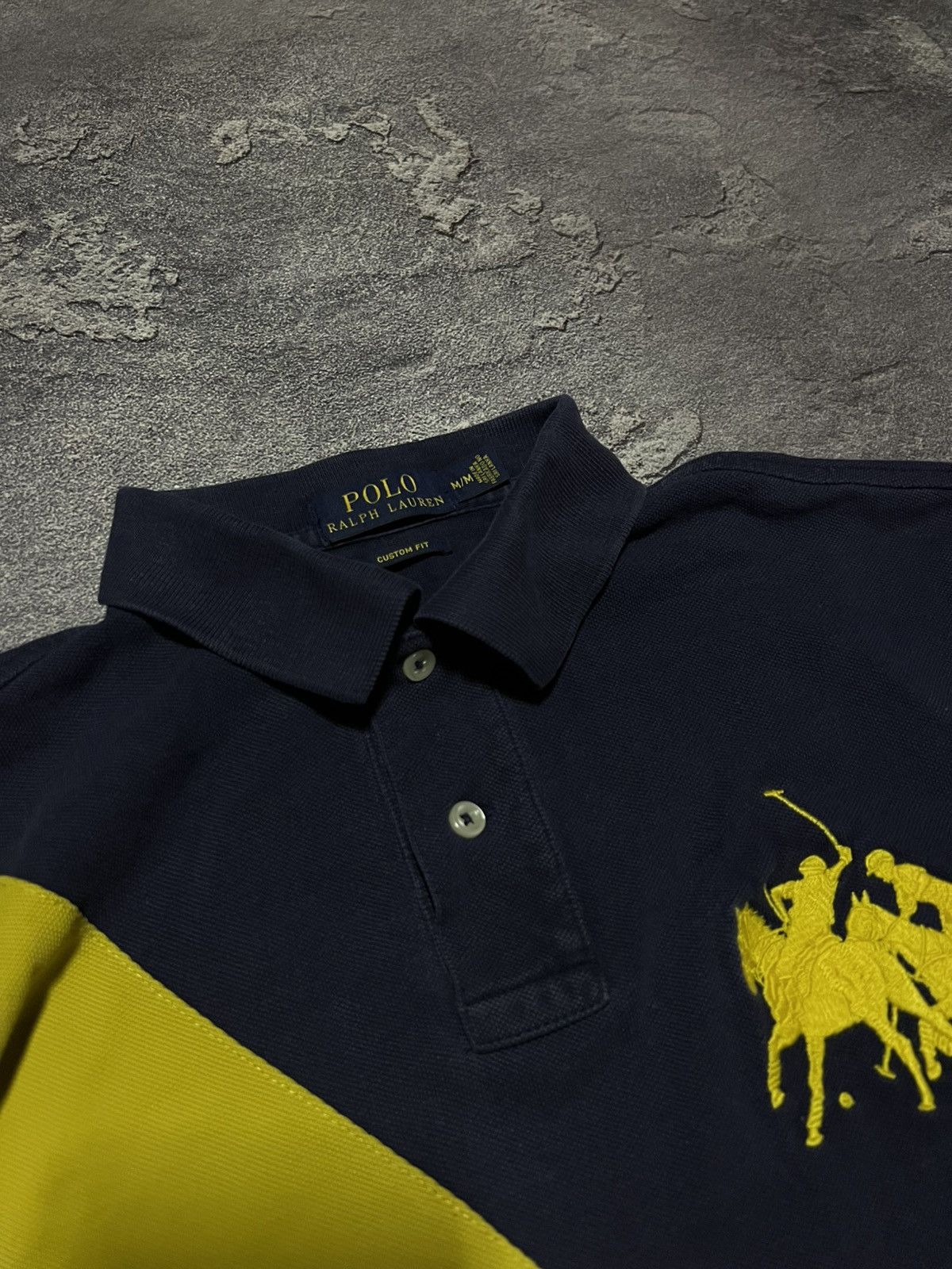 Ralph Lauren Vintage 90s Ralph Lauren Polo Tee Big 2 Logo Streetwear Size US M / EU 48-50 / 2 - 4 Thumbnail