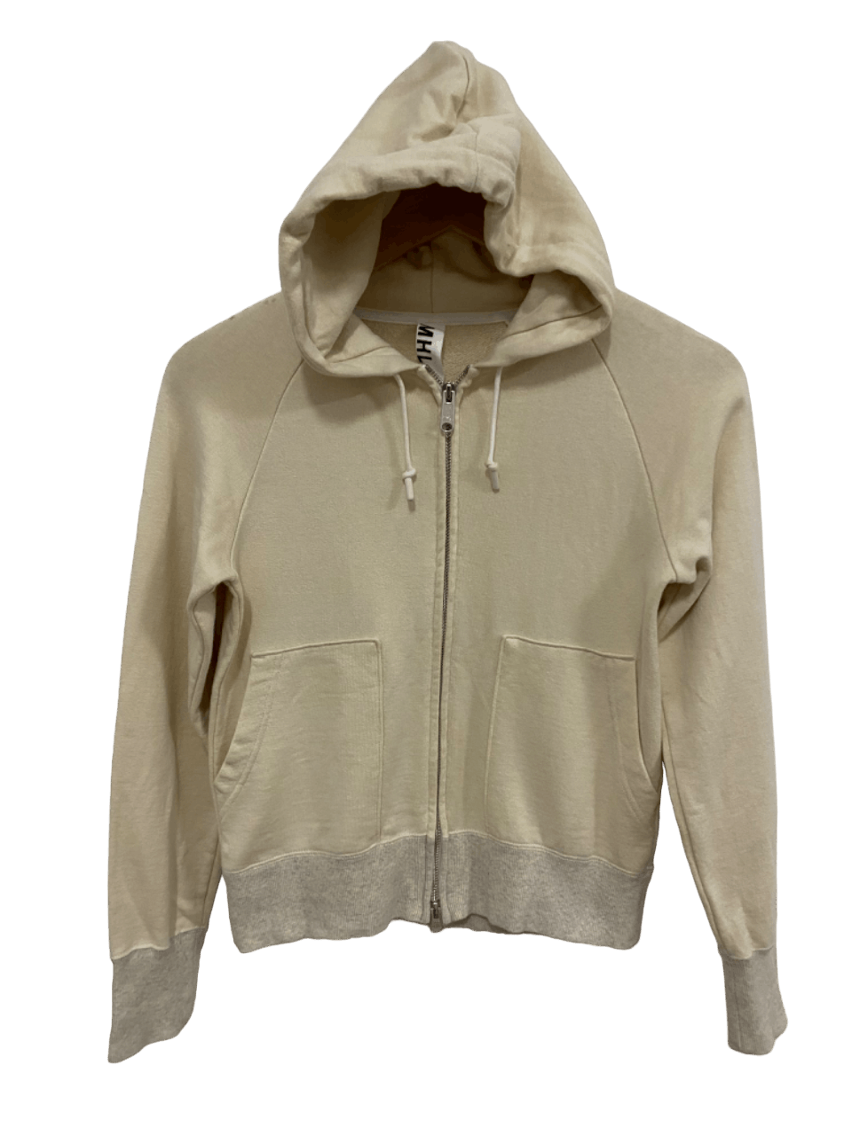 Margaret Howell MHL Cropped Hoodie Sweater Size S / US 4 / IT 40 - 1 Thumbnail