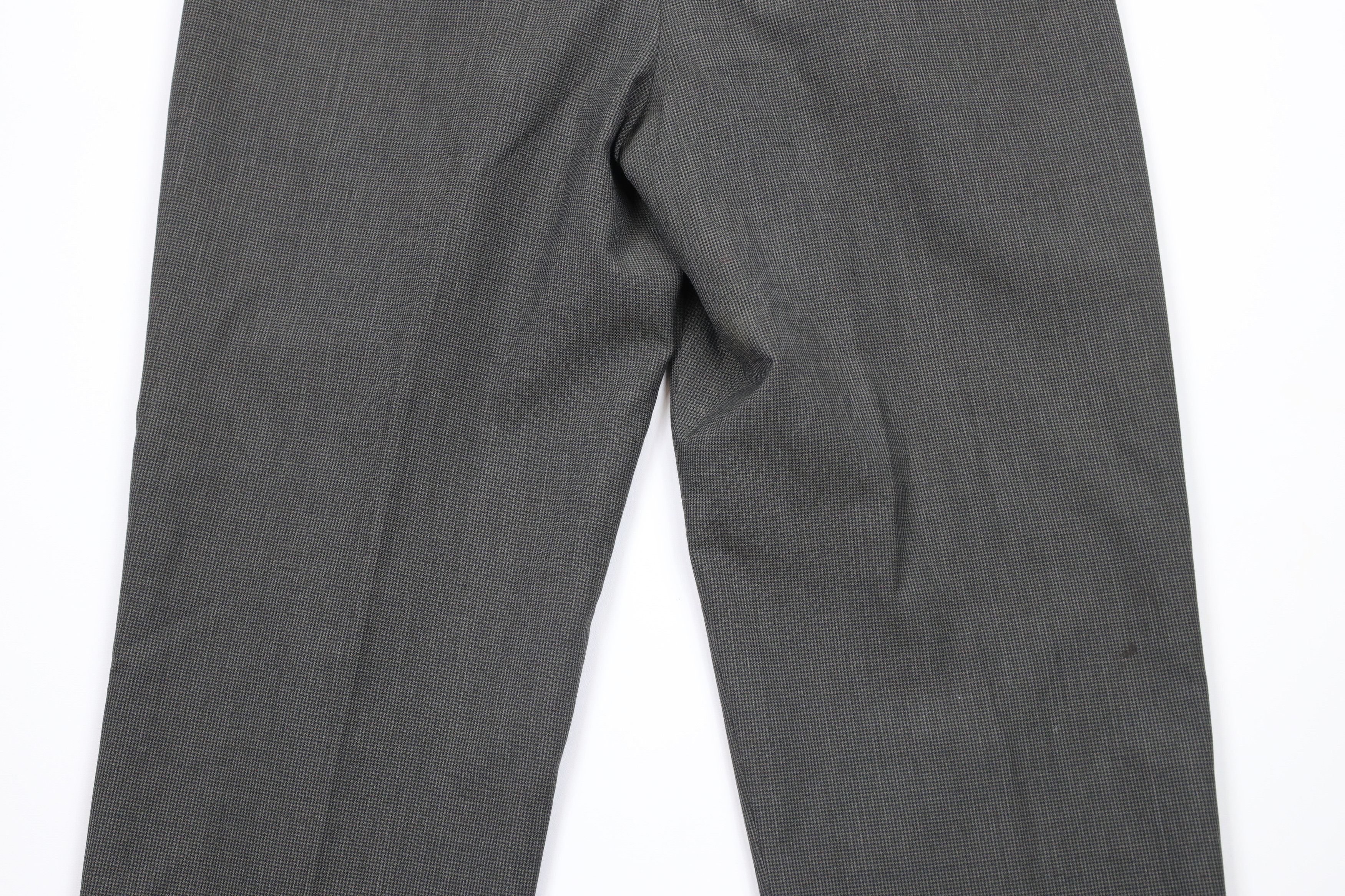 Vintage Vintage 90s Wimbledon Tennis Cuffed Chino Pants Houndstooth Size US 34 / EU 50 - 10 Thumbnail