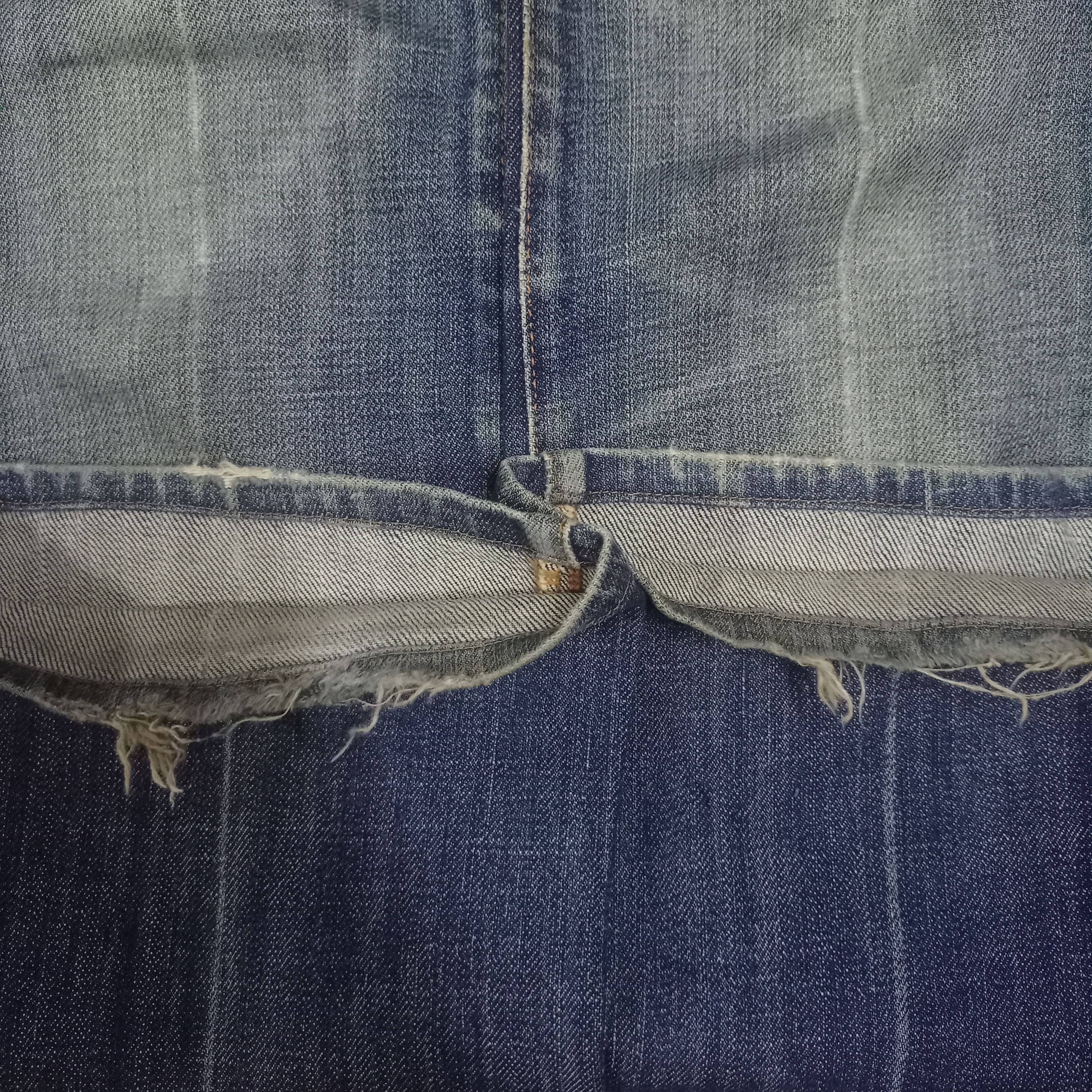 7 For All Mankind Vintage 7 For All Mankind Mud Wash Denim Flare Jeans Size 28" / US 6 / IT 42 - 6 Thumbnail