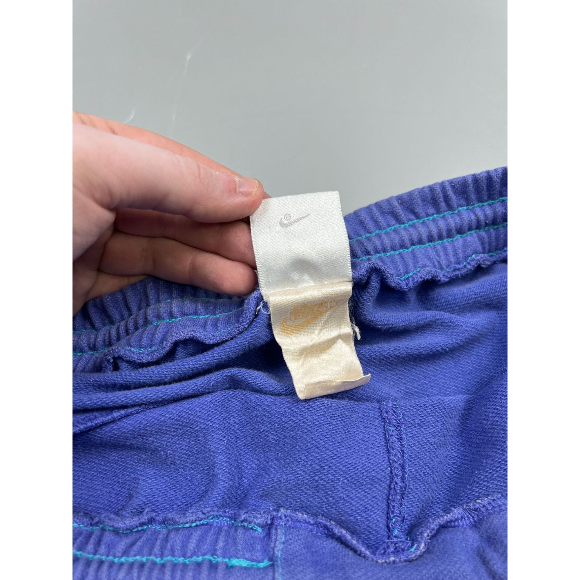 Nike Nike Vintage Innovation Purple Sweat Shorts (Y0956) Size US 32 / EU 48 - 6 Thumbnail