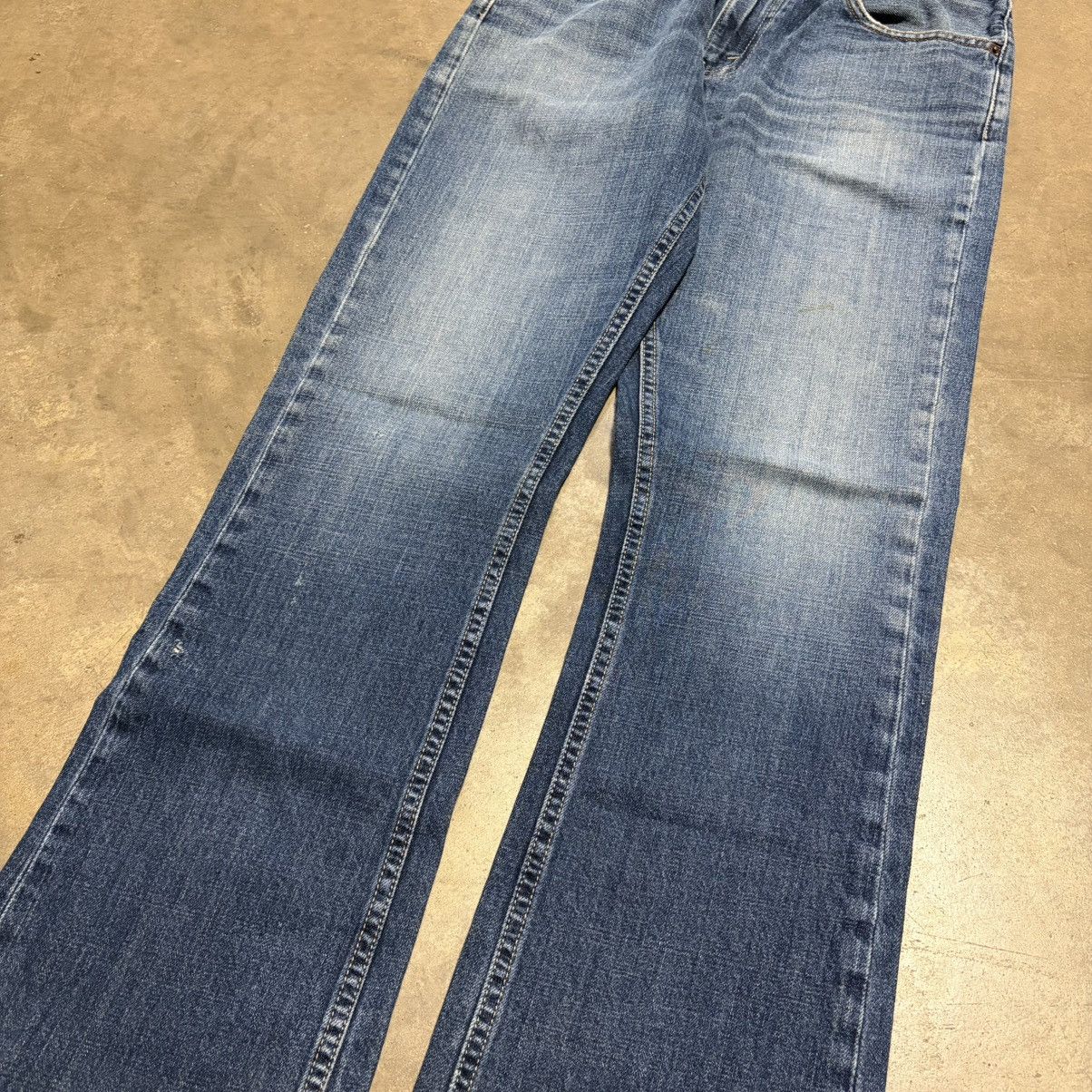 Levi's Vintage Levis 517 Bootcut Denim Jeans Grunge Western Cowboy Size US 30 / EU 46 - 6 Thumbnail