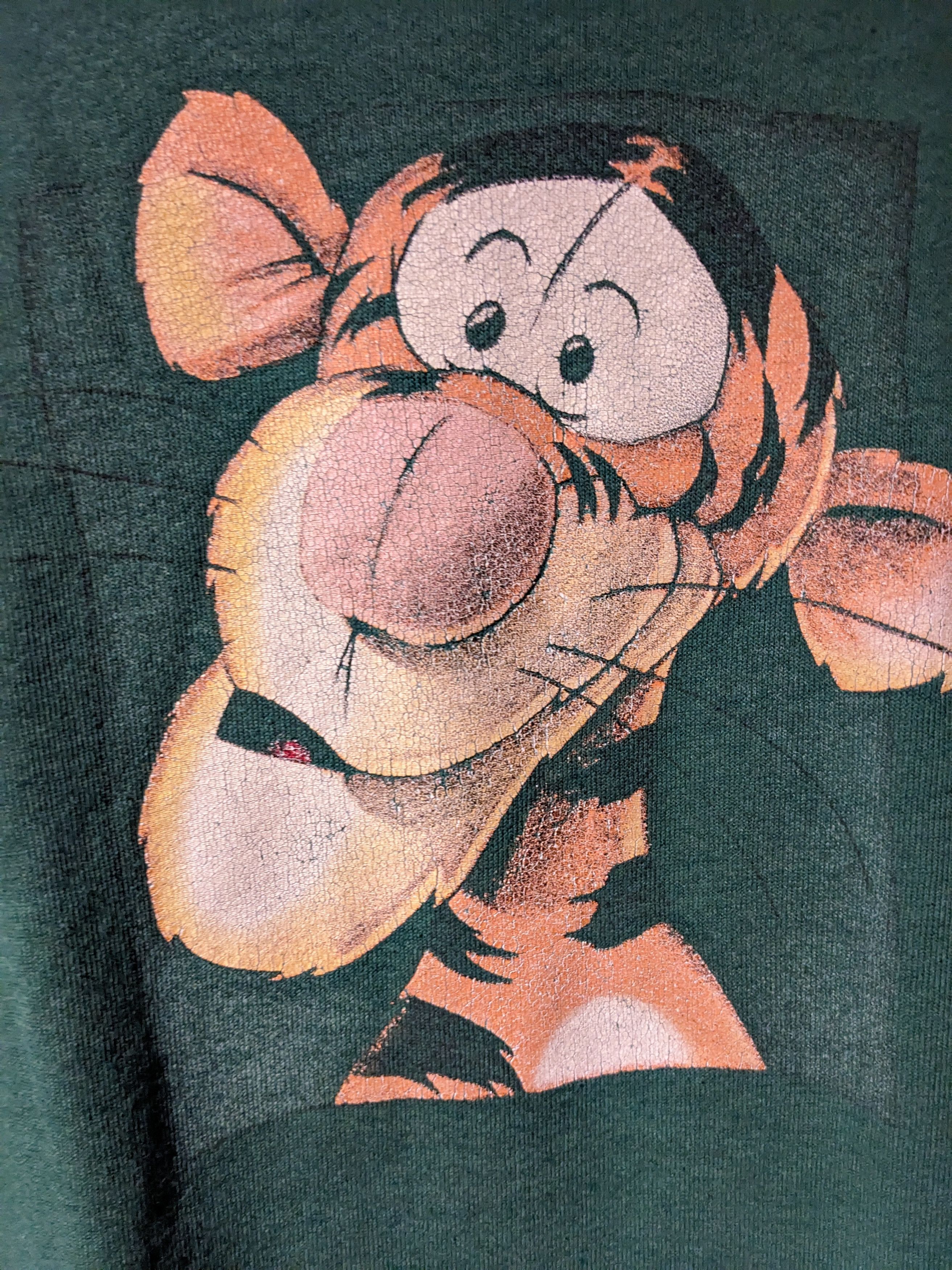 Disney × Vintage Vintage 90s Winnie the Pooh Tigger Photo Large Sweatshirt Size US L / EU 52-54 / 3 - 2 Thumbnail
