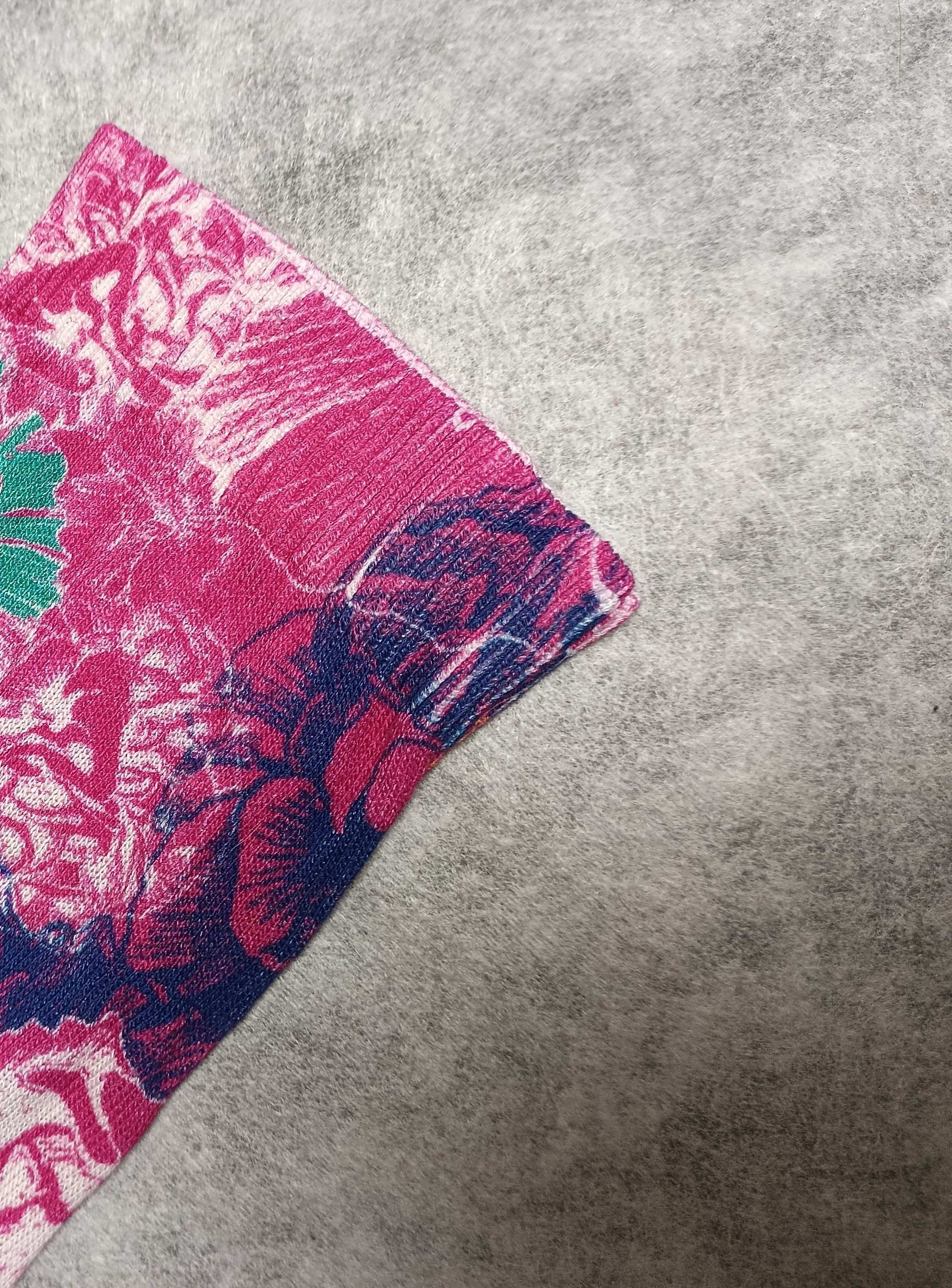 Japanese Brand IVKO Printed Cardigan Jungle Motif Pink Size XXL/3XL Size XXL / US 16-18 / IT 52-54 - 5 Thumbnail