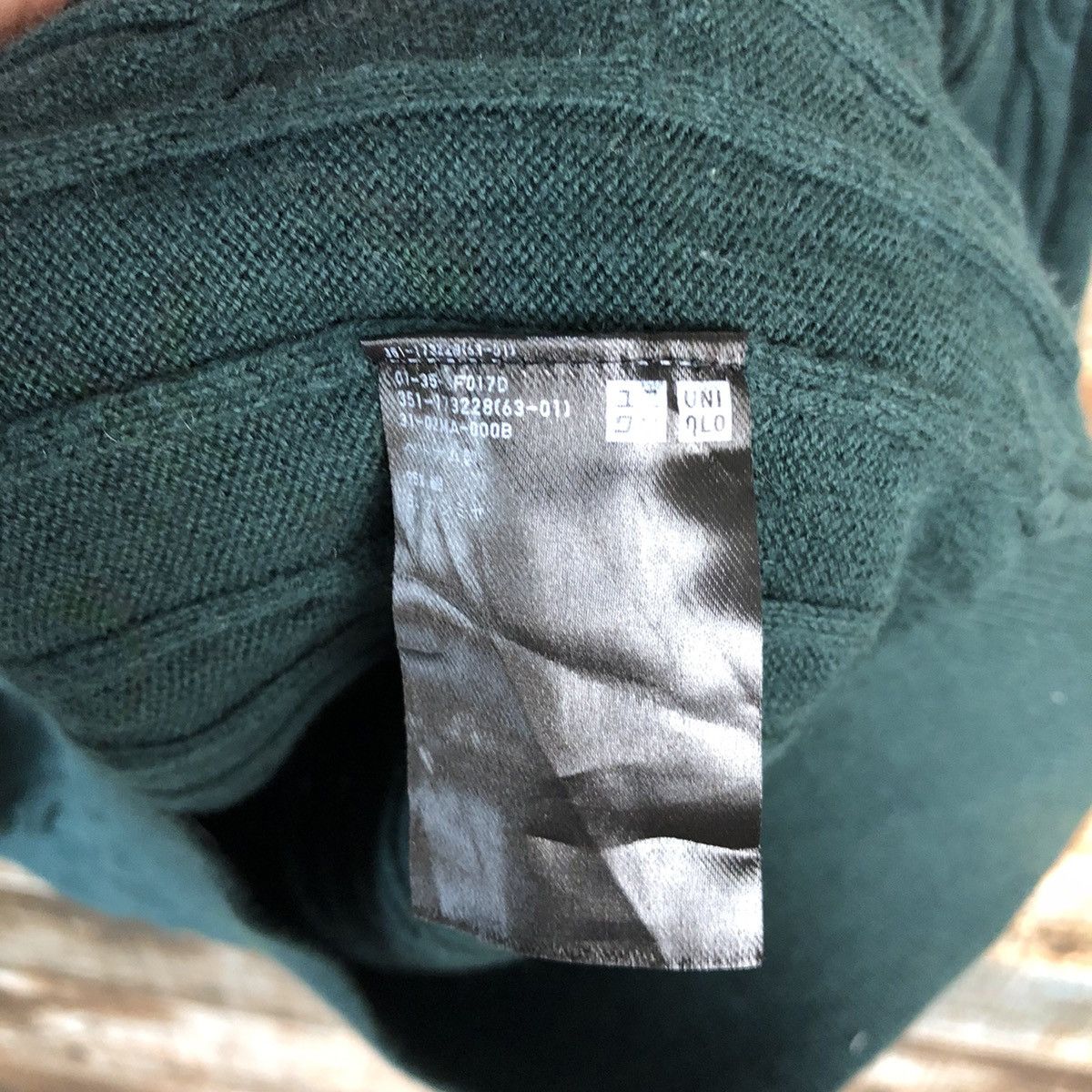Homespun Knitwear × Japanese Brand Uniqlo japan Green cable Knitwear #A2181 Size M / US 6-8 / IT 42-44 - 11 Thumbnail