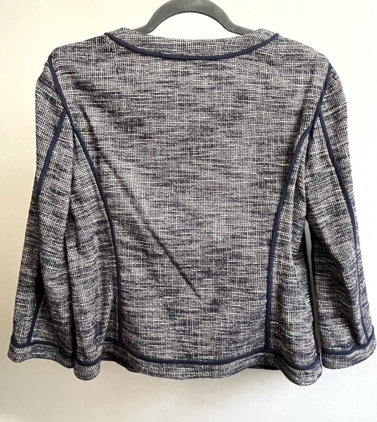 DKNY × Donna Karan DKNY Cropped Blazer Size L / US 10 / IT 46 - 5 Thumbnail